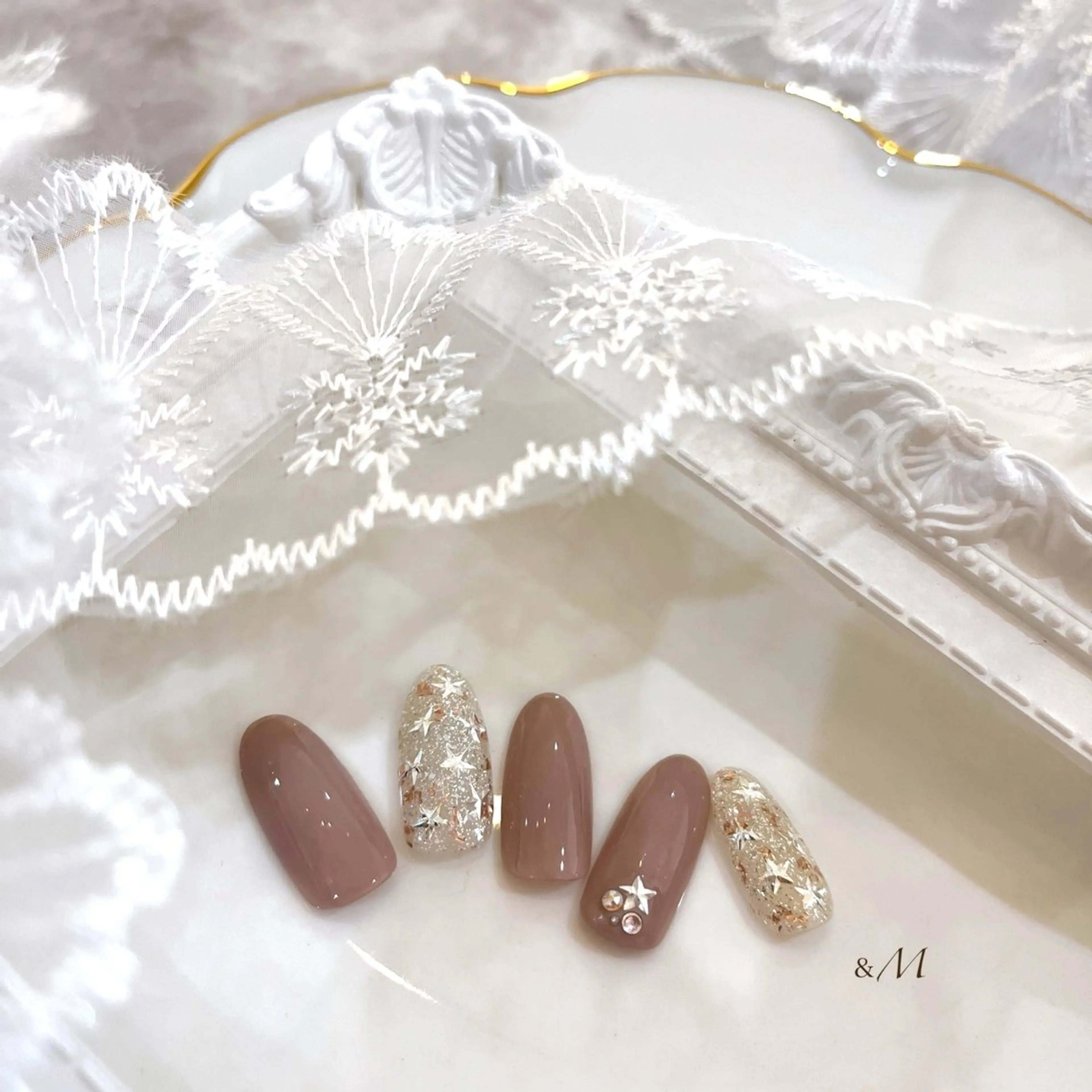 ネイル アンドエム ＆Ｍのネイルデザイン