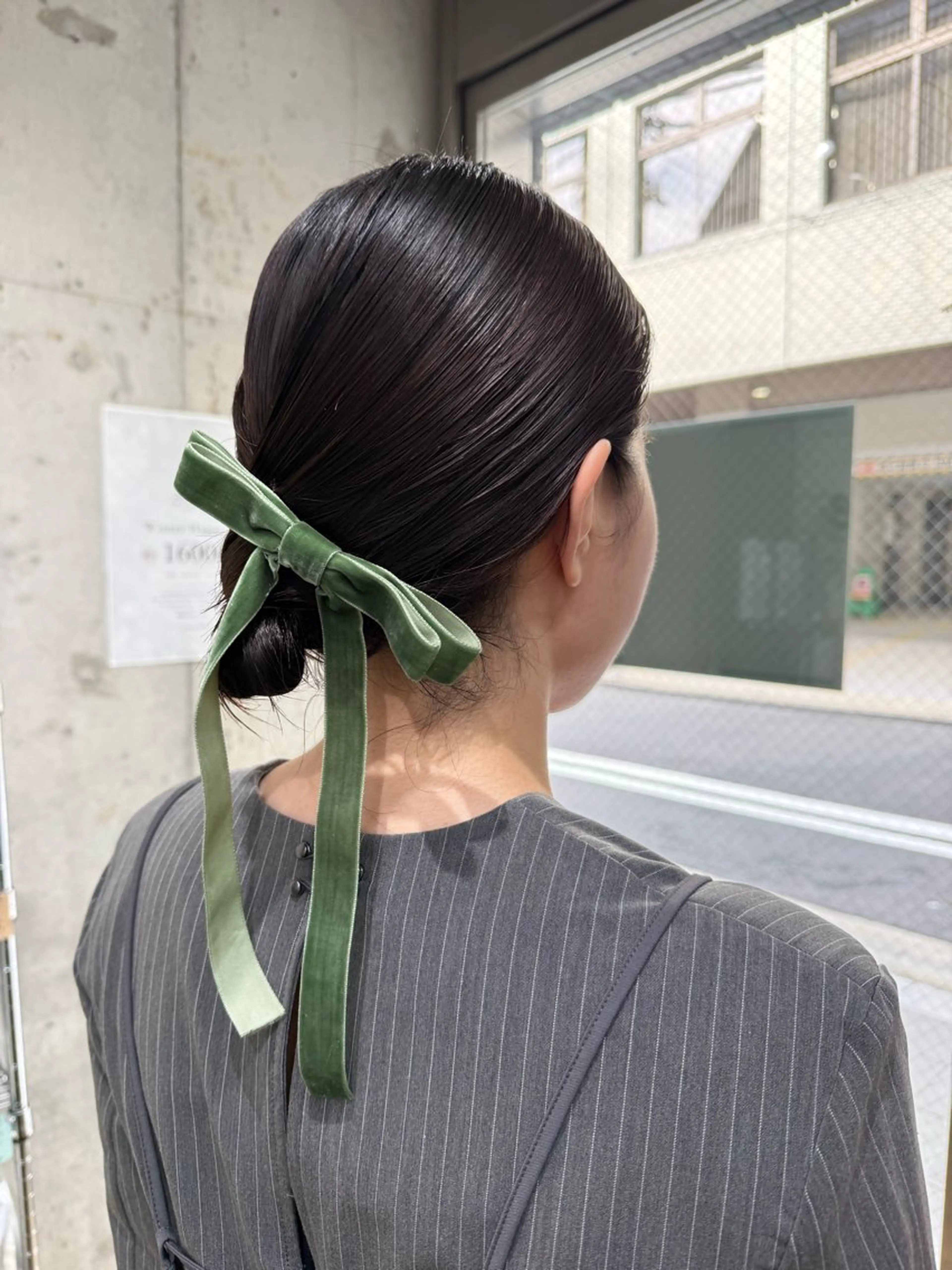 ミディアム ヘアアレンジ ヘアセット 🕊髪質改善縮毛矯正 /艶髪/関内🕊あべのヘアスタイル