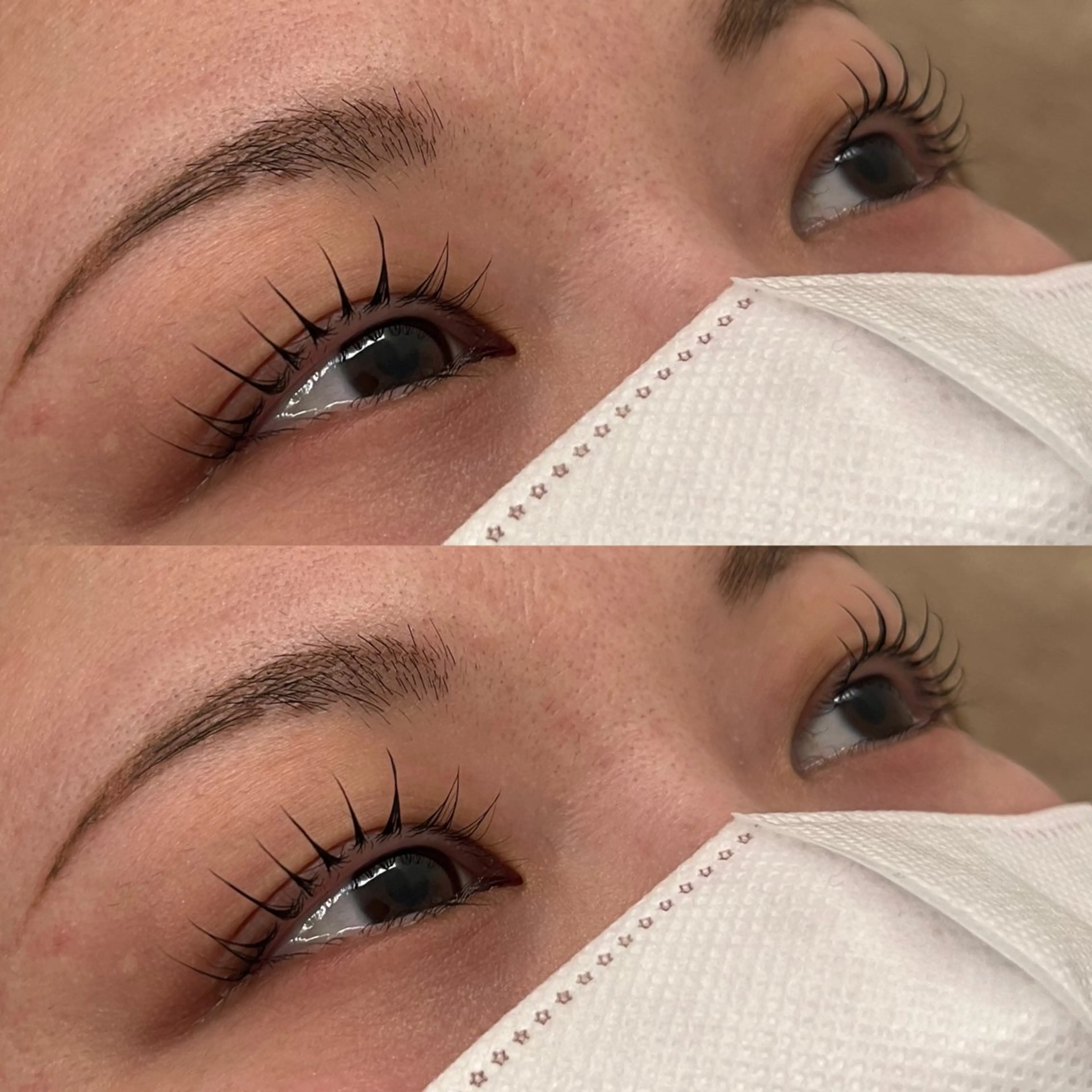 マツエク・マツパ 一重×まつ毛パーマ マツパ bisou hair スガノ　カヤノのマツエク・マツパデザイン