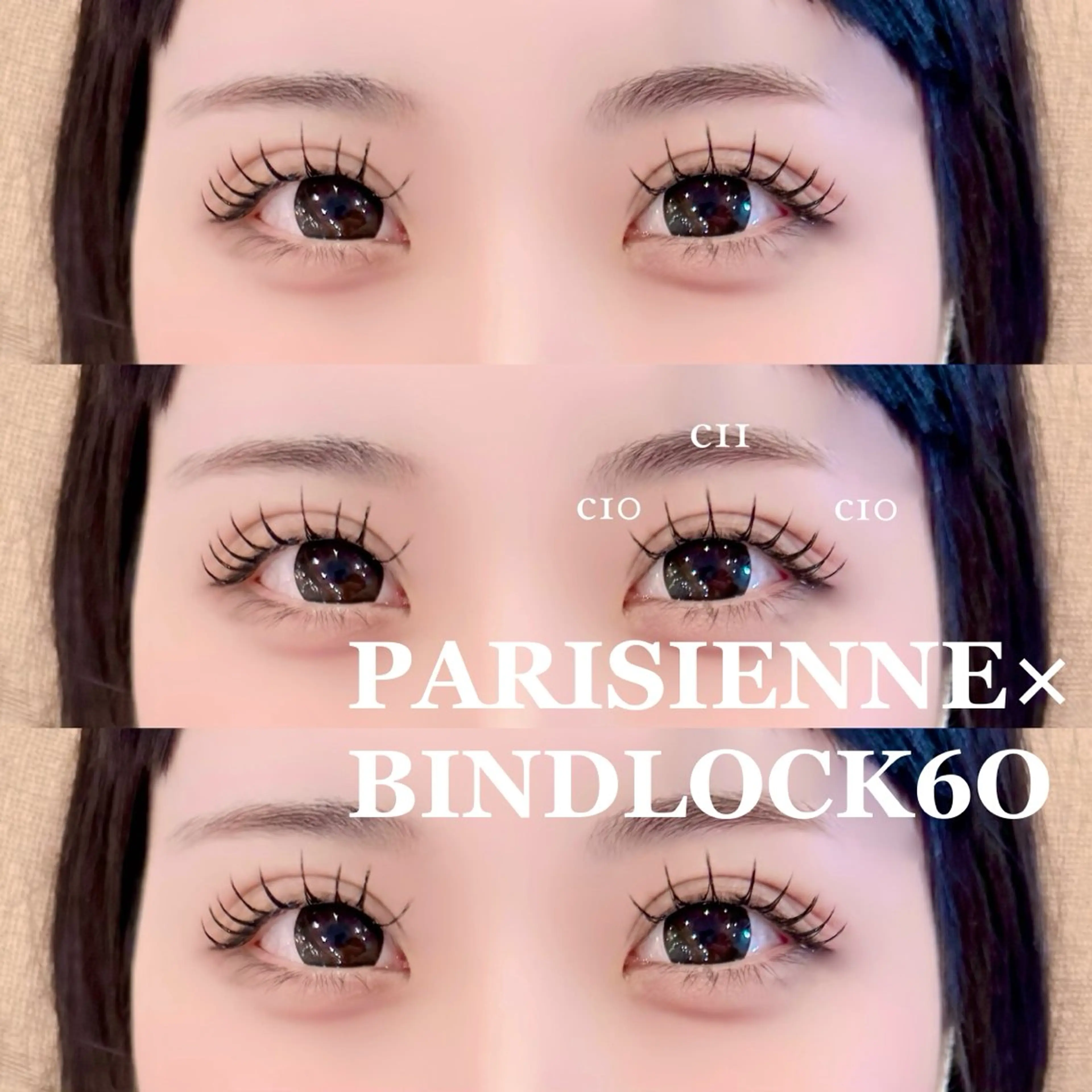 マツエク・マツパ パリジェンヌラッシュリフト 石橋 舞桜のマツエク・マツパデザイン