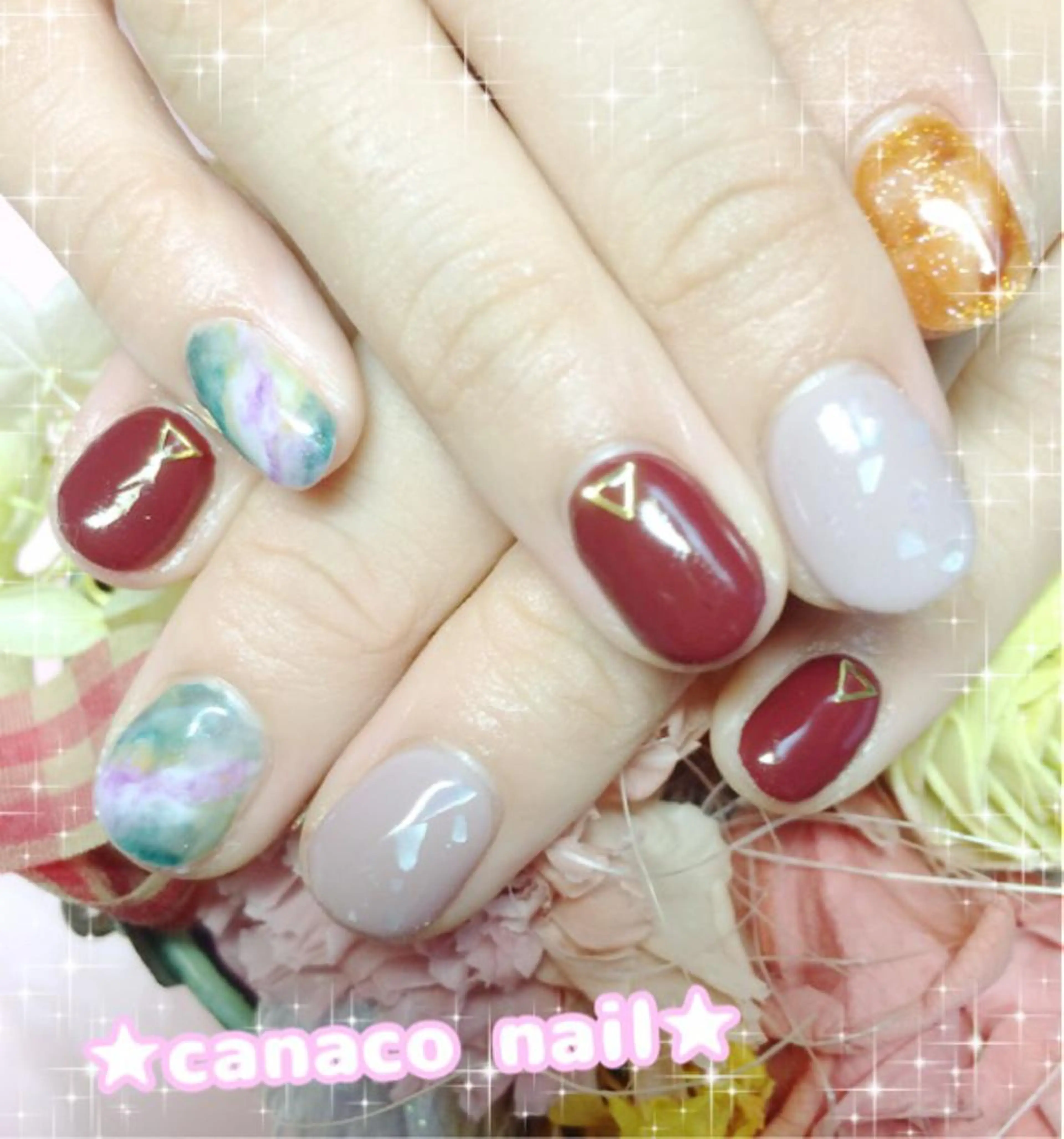 ネイル アートネイル Felice所属・ベテランネイル cnc  nailのネイルデザイン