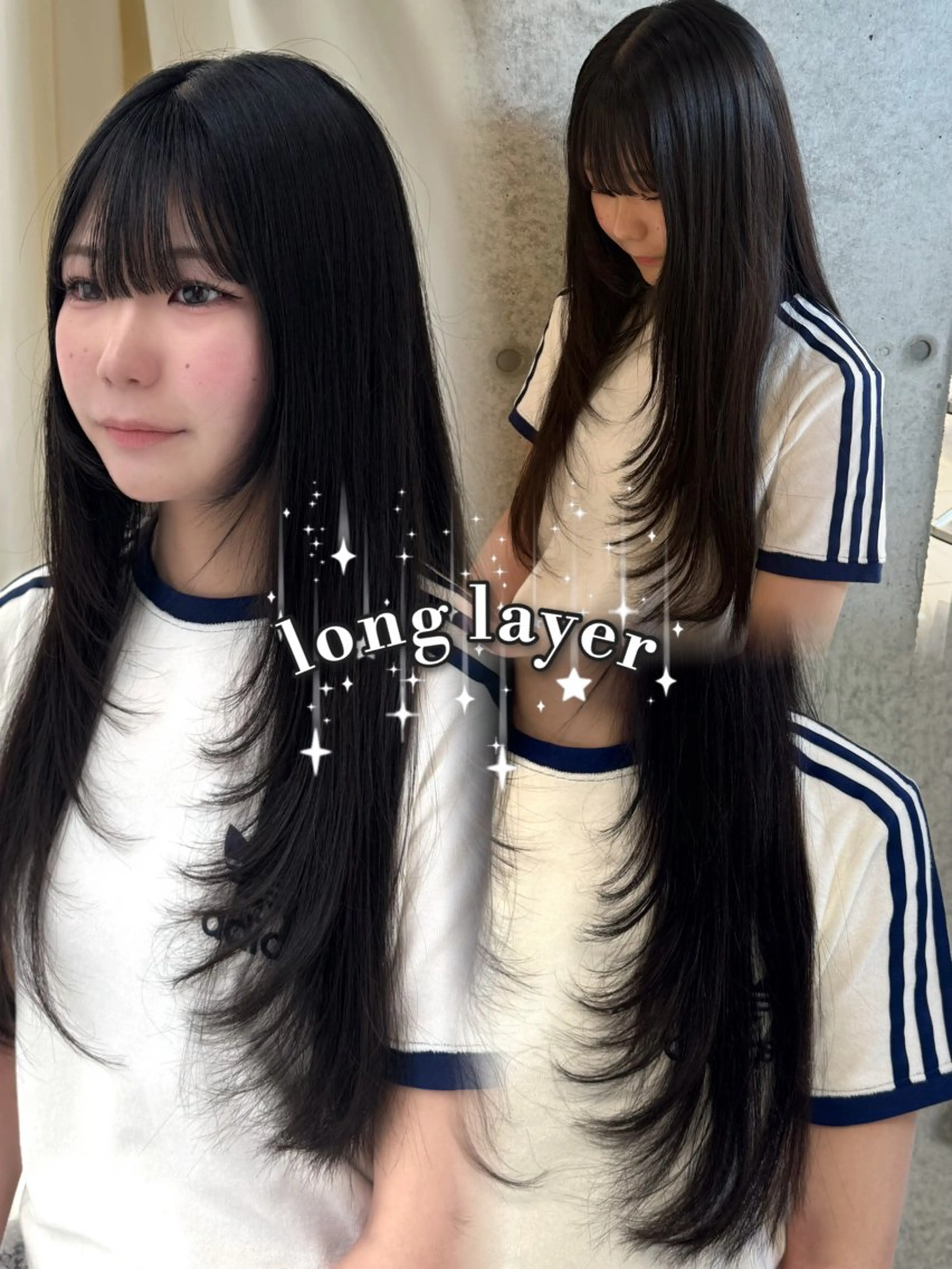 ロング カット karina🌿レイ ヤーカット/髪質改善のヘアスタイル