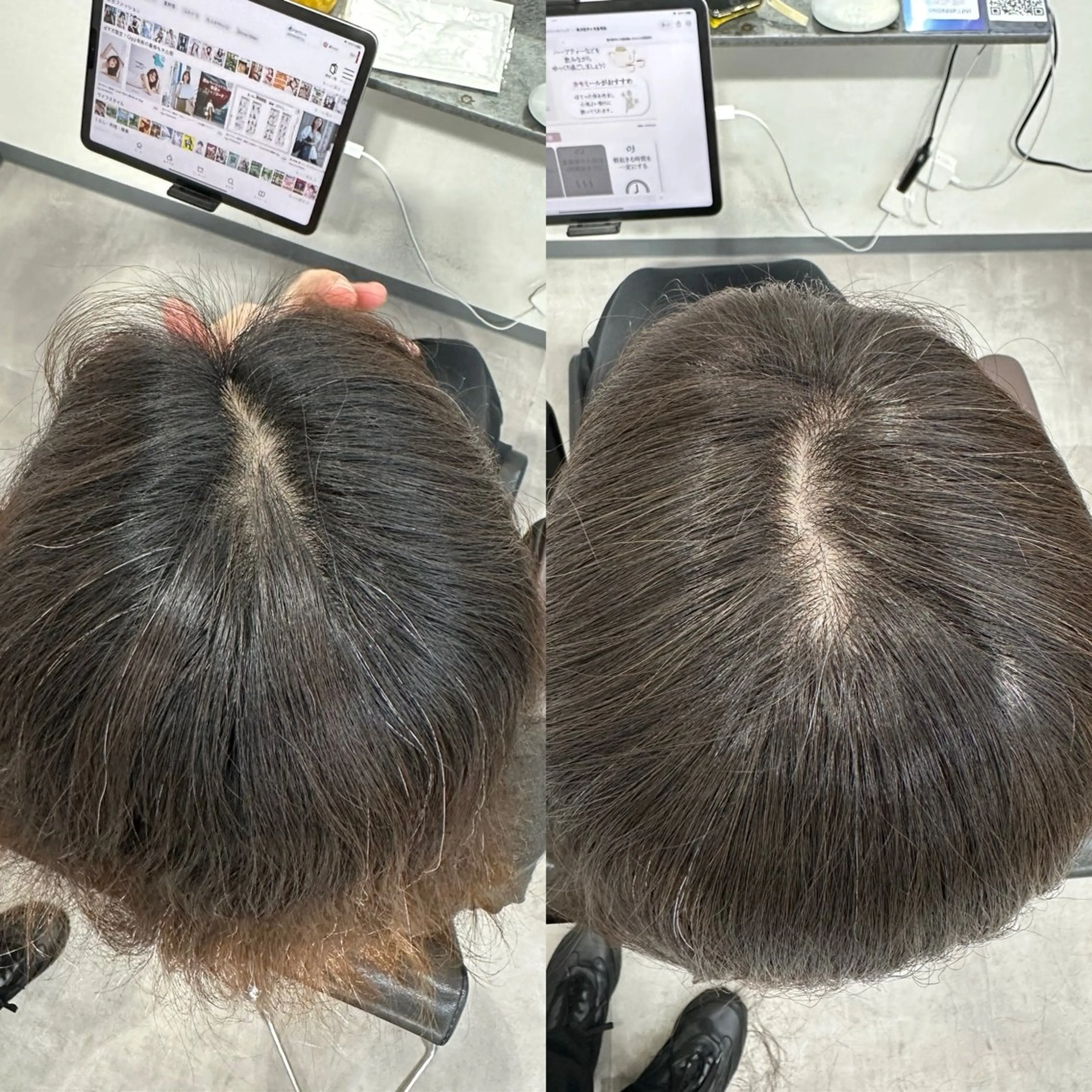 ロング カラー レイヤーカット 髪質改善専門店 Adele 青山所属・白髪ぼかし/レイヤー 青山/ヒロキのヘアスタイル