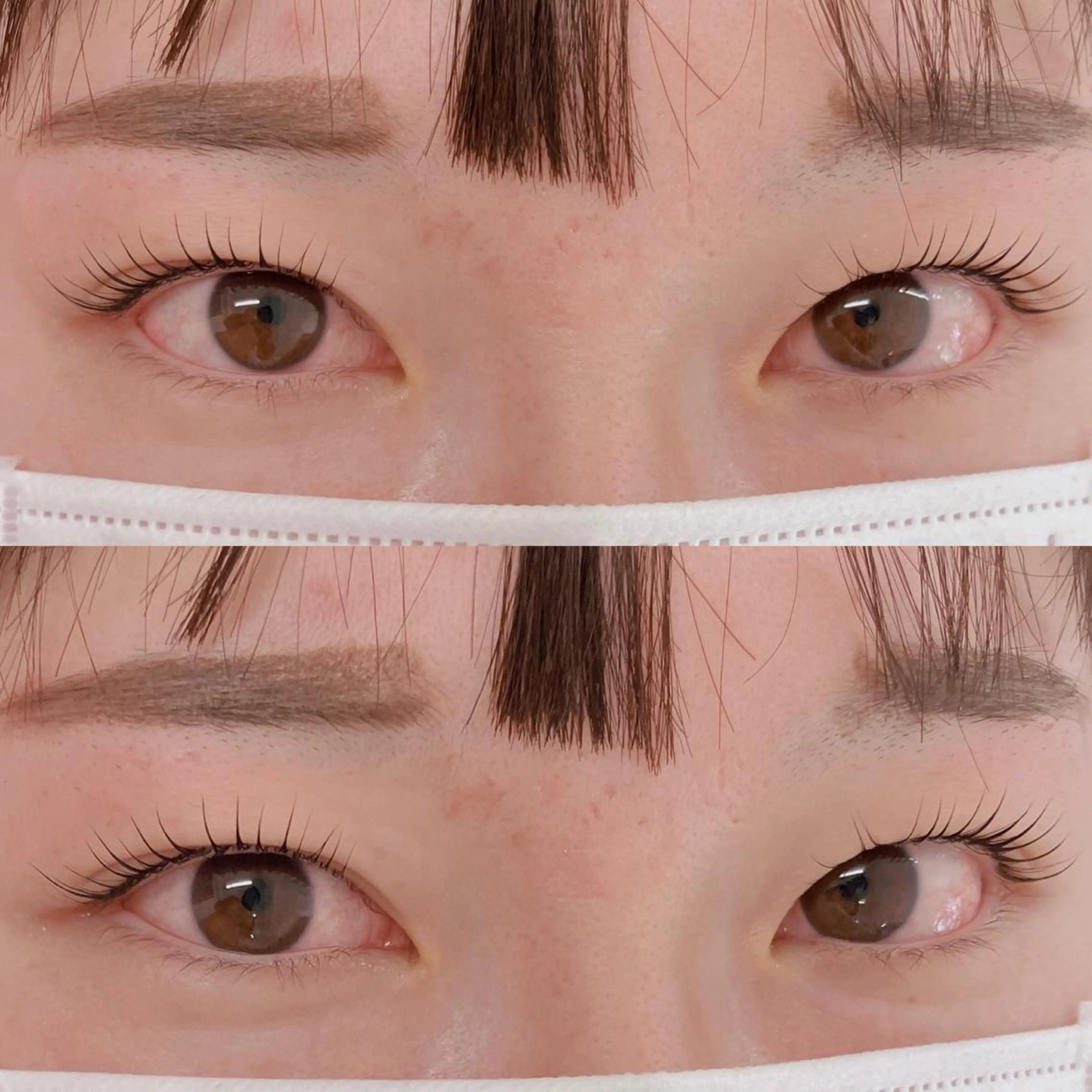 マツエク・マツパ まつげパーマ 一重×まつ毛パーマ フジ ワラのマツエク・マツパデザイン