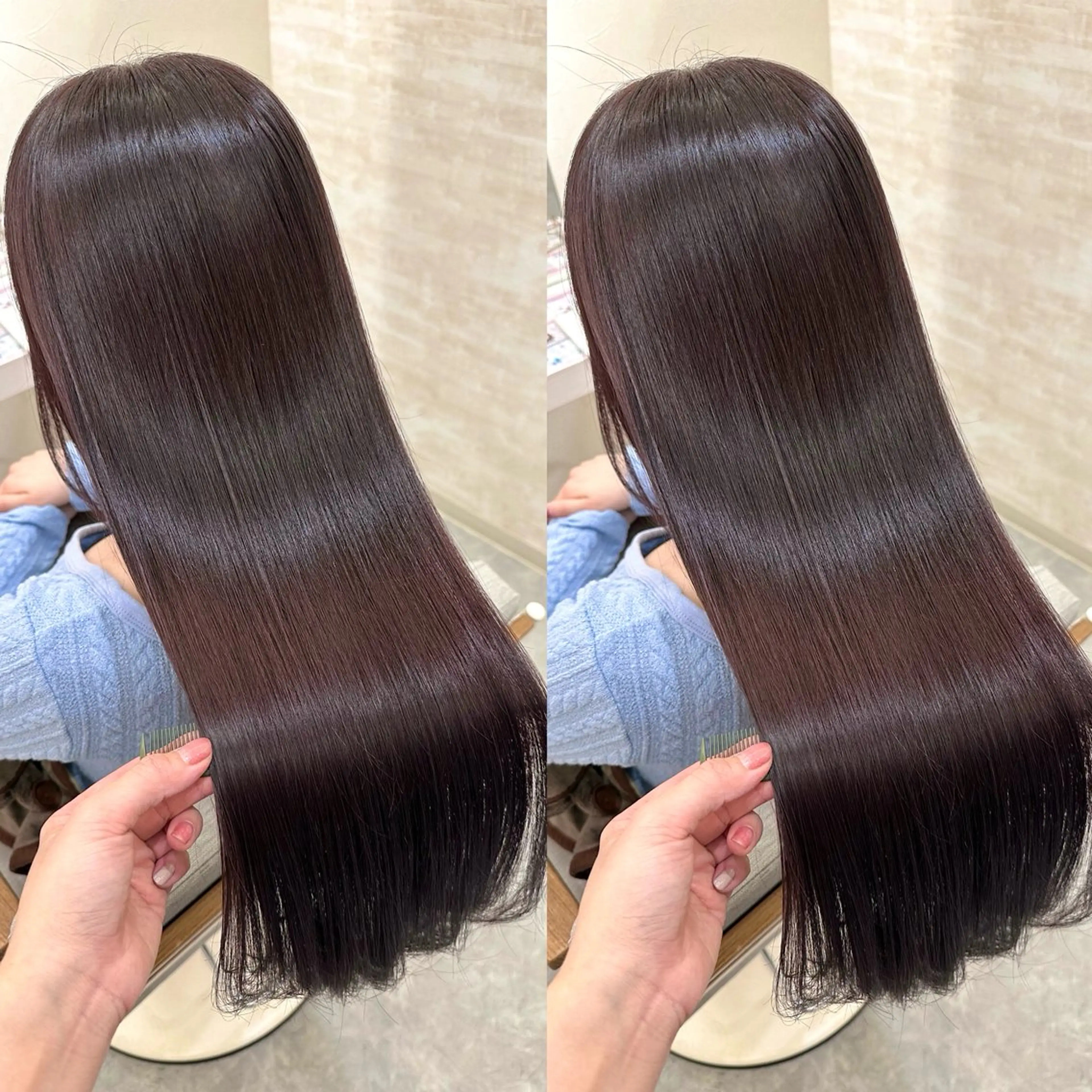 ロング 髪質改善 カット ヘアカラー トリートメント 髪質改善&ヘアケア 永山若奈のヘアスタイル