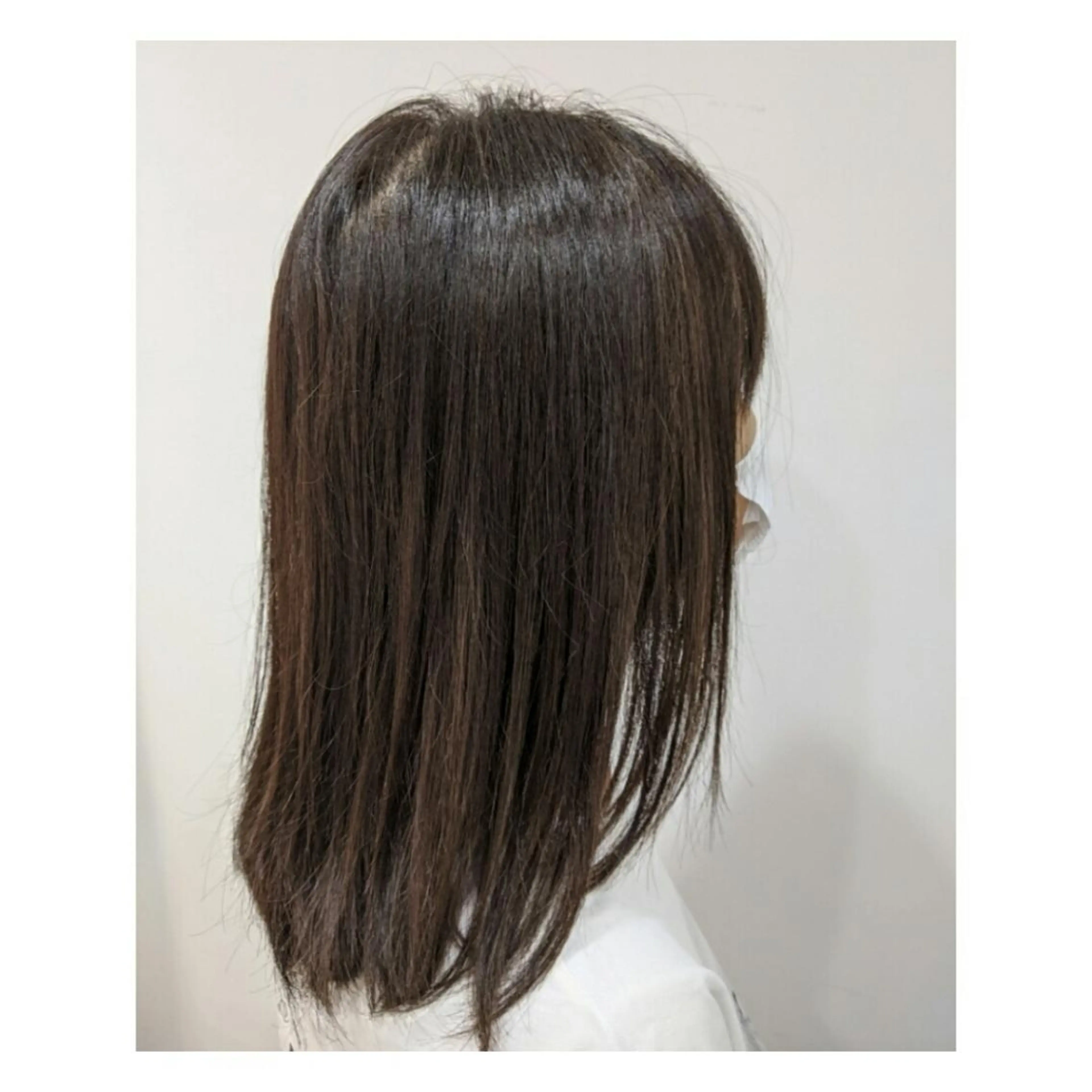 ミディアム カラー arte pelo 辻のヘアスタイル