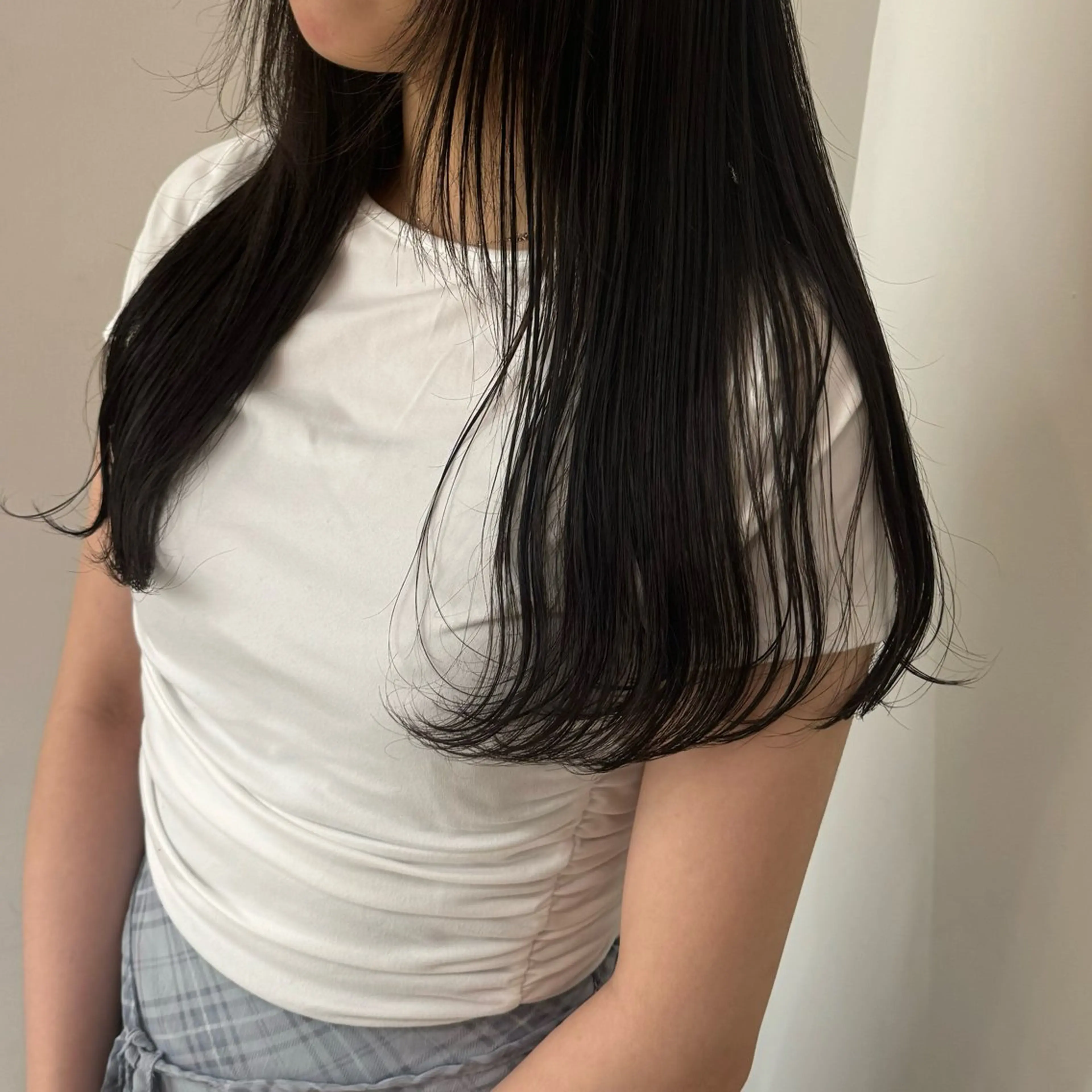 ミディアム パーマ ミディアムパーマ ホリグチ ルナのヘアスタイル