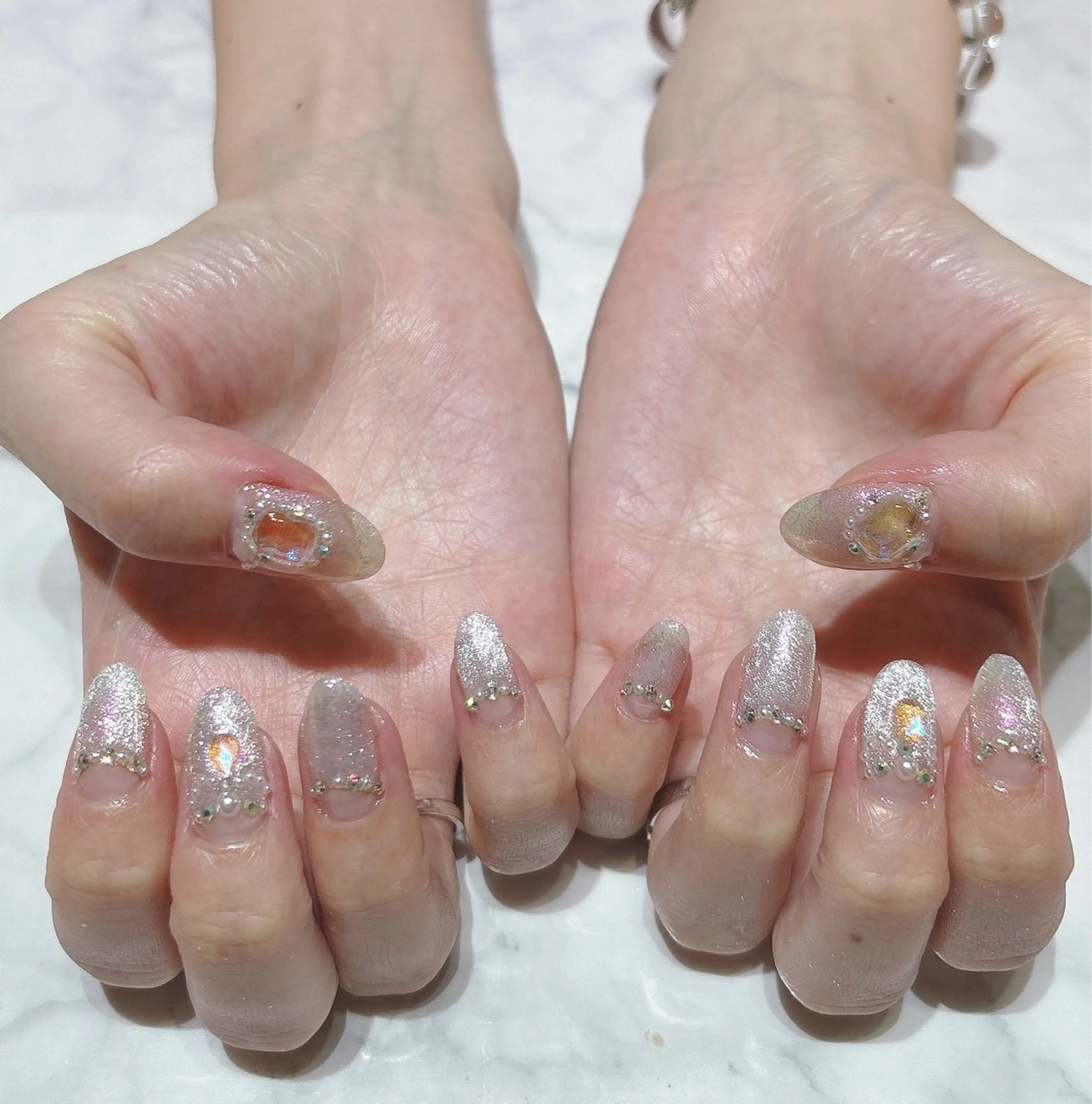 ネイル 持ち込み ネイルサロン Belleのネイルデザイン