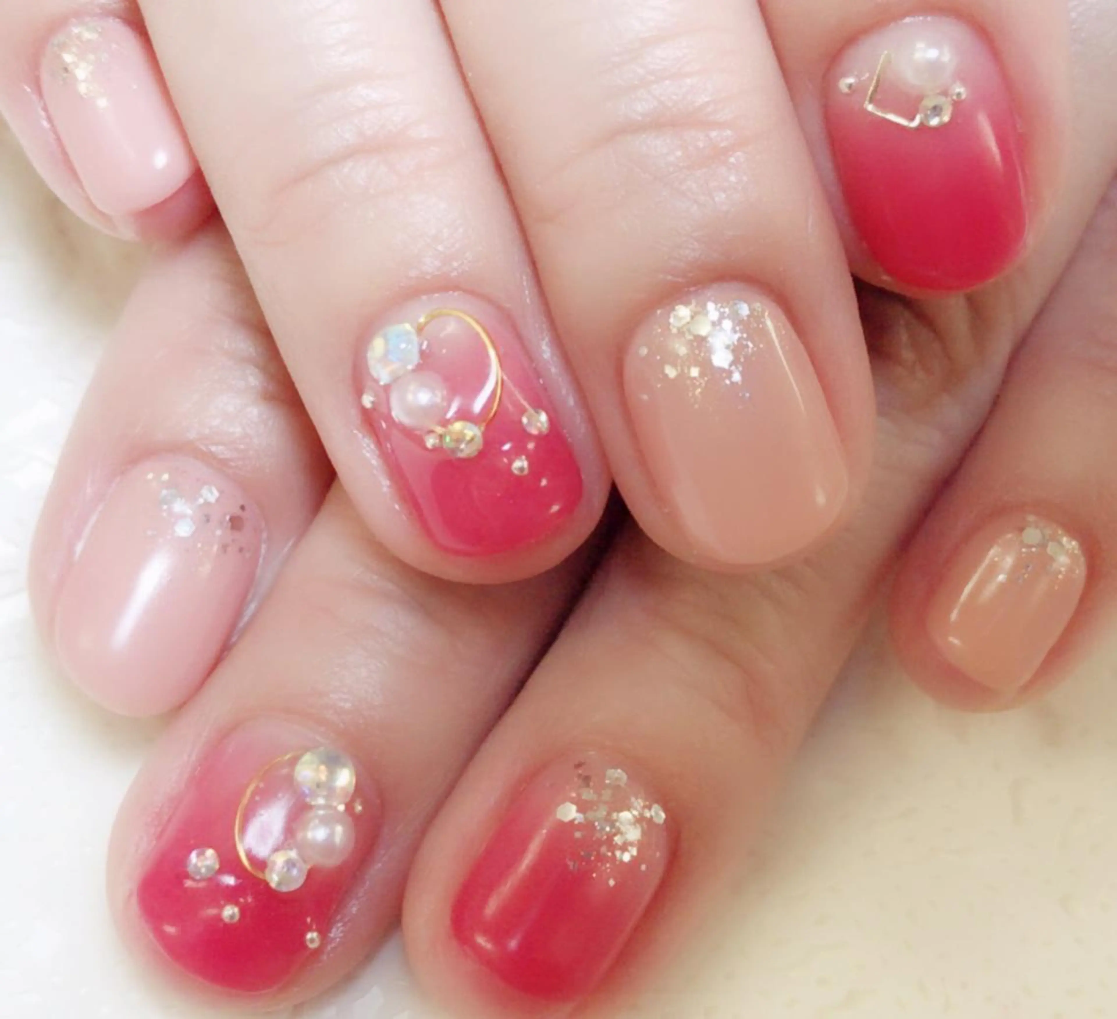 ネイル ラウバイマノマノ なかざとのネイルデザイン