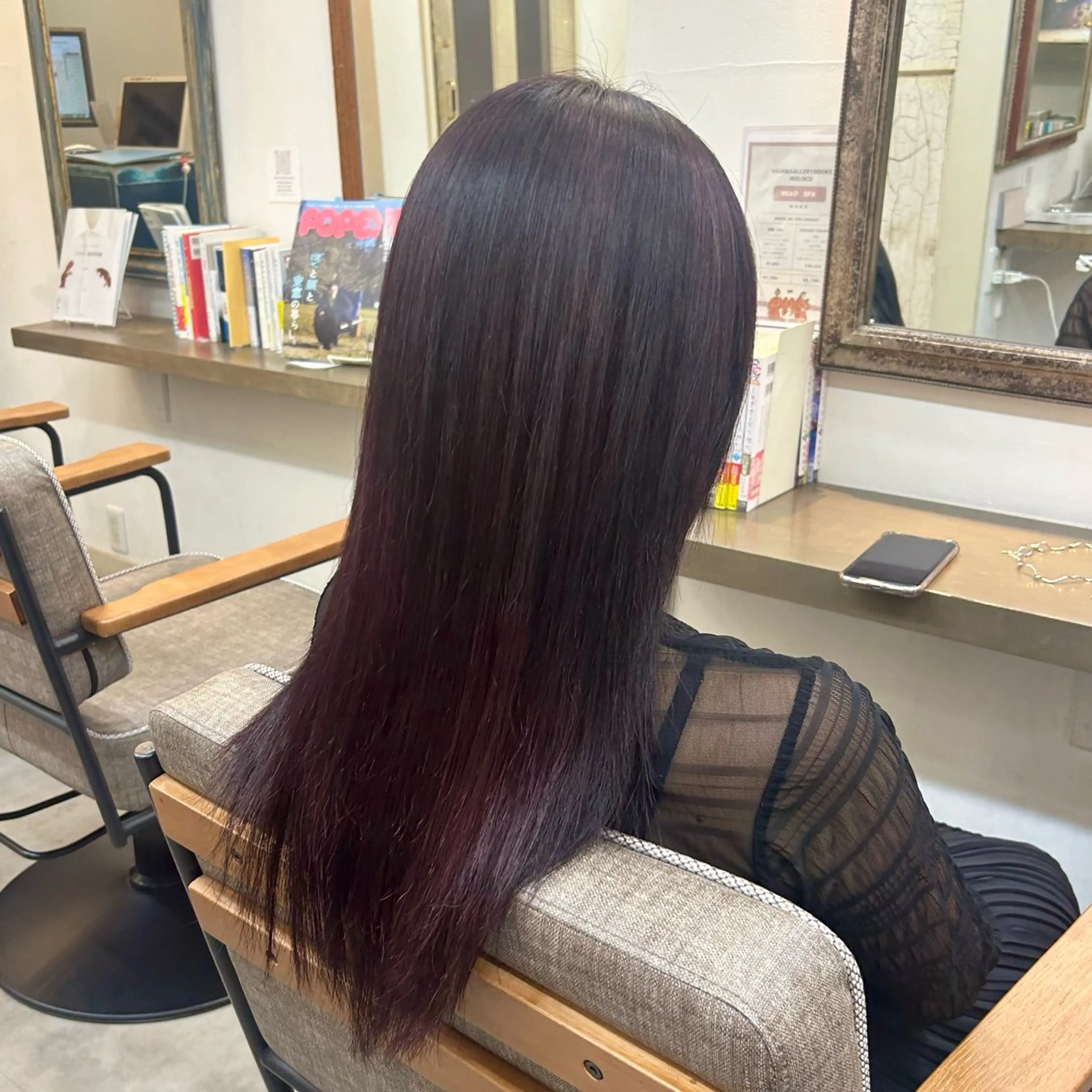 ロング カラー 🌱メンズカット募集 中🌱ナノコのヘアスタイル