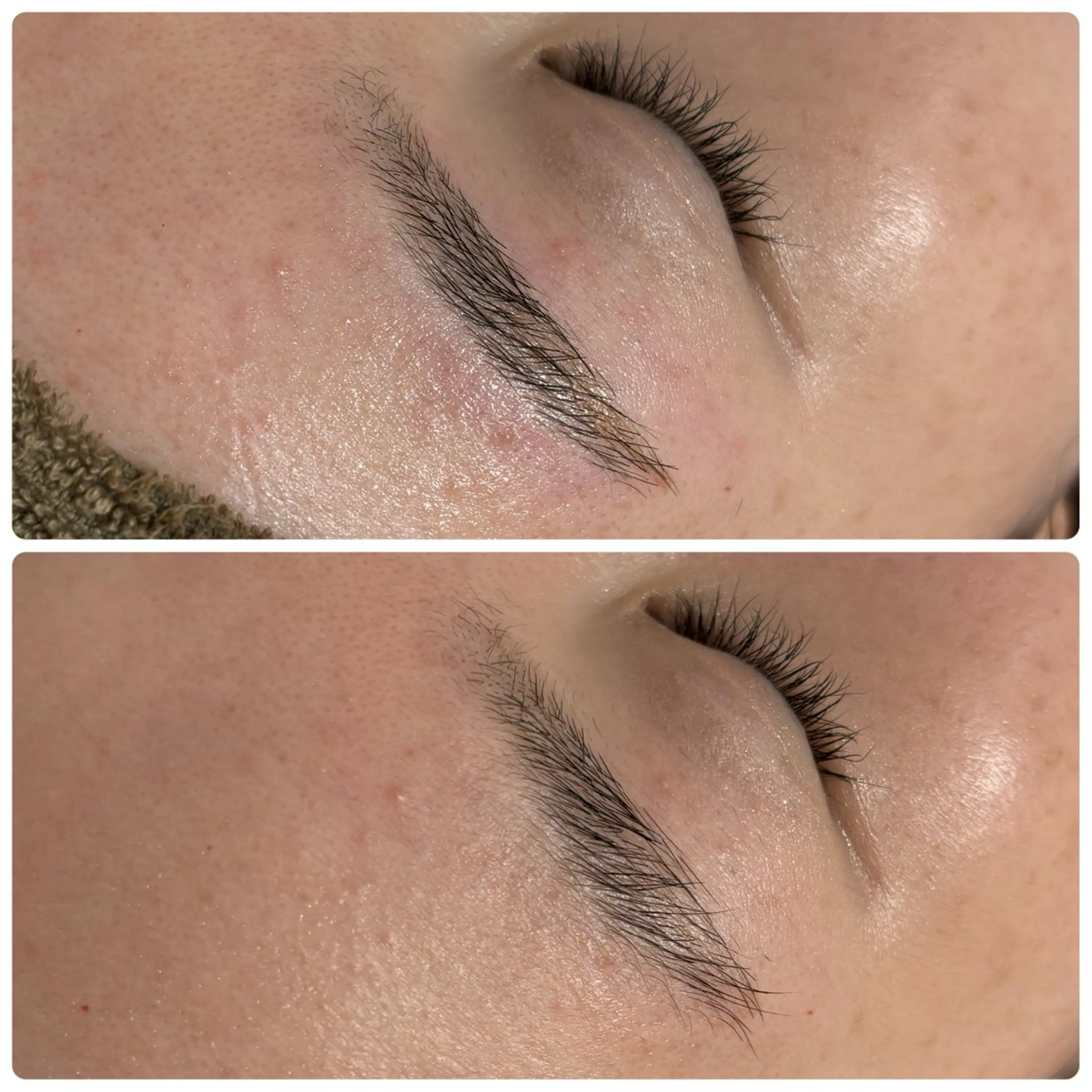 美眉スタイリング　アイブロウ　ワックスの写真