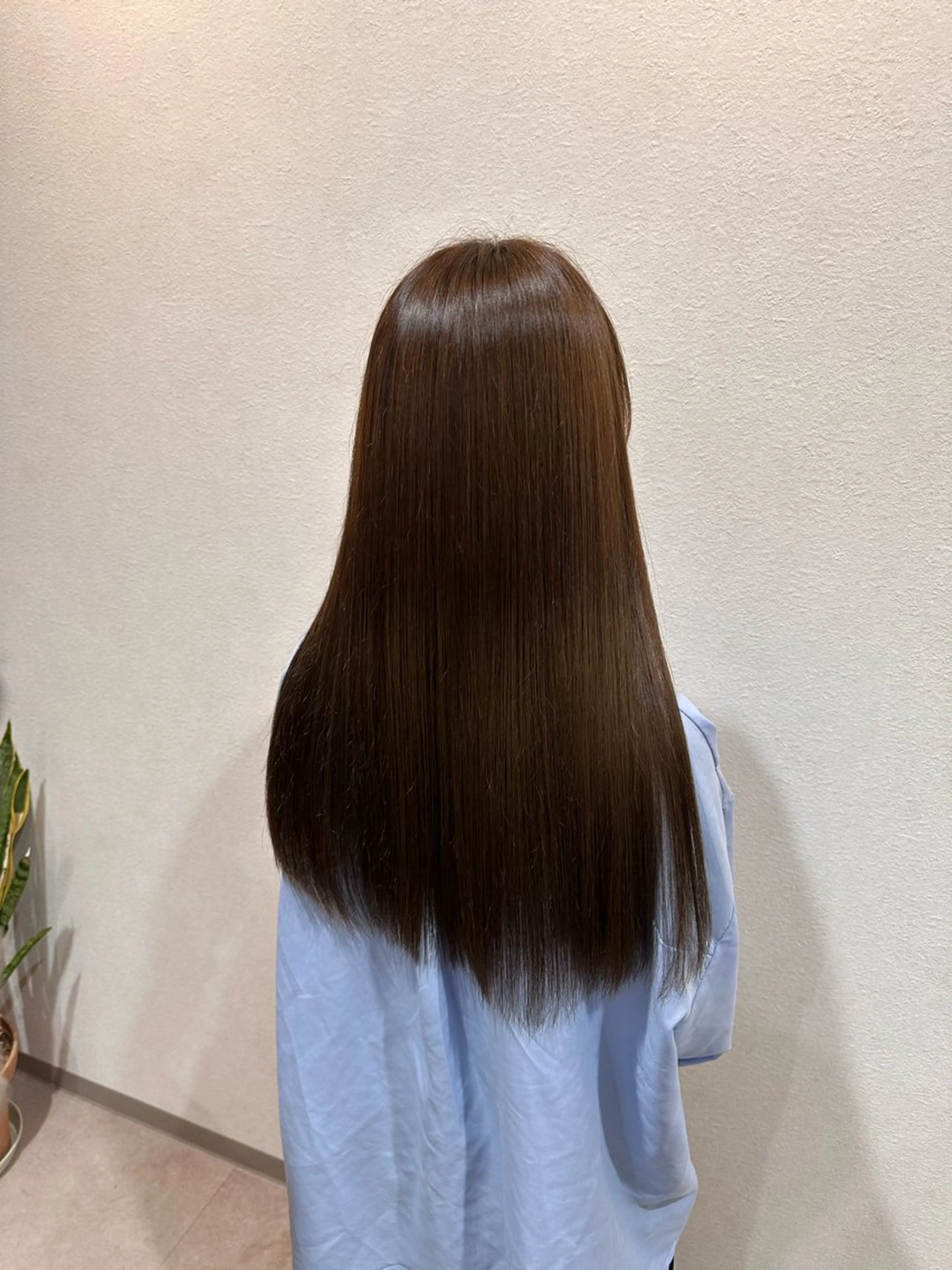 ロング カラー ベージュカラー アメイジングヘアー 千歳店　福嶋のヘアスタイル