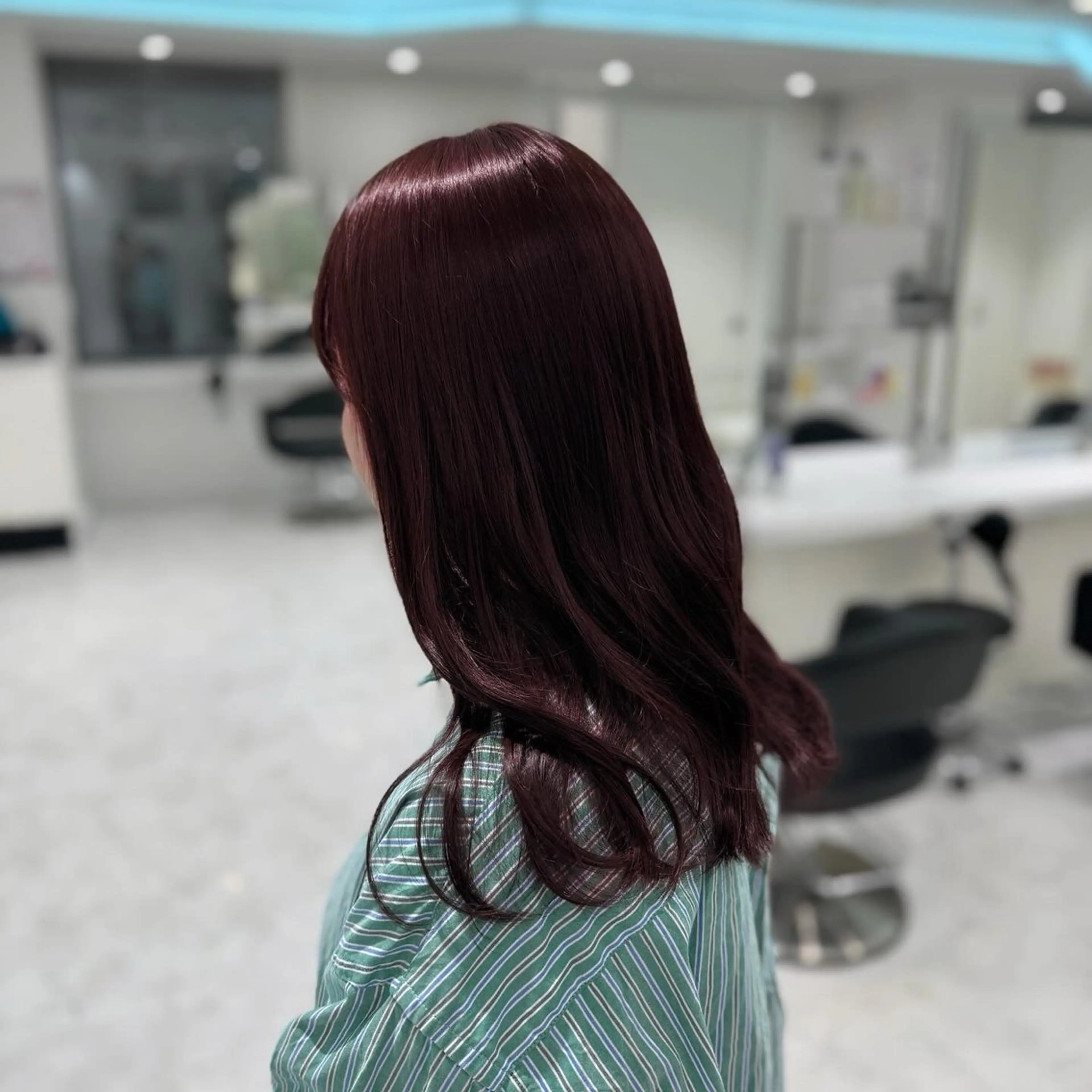 セミロング カラー 💎透明感カラー /kaito💎のヘアスタイル