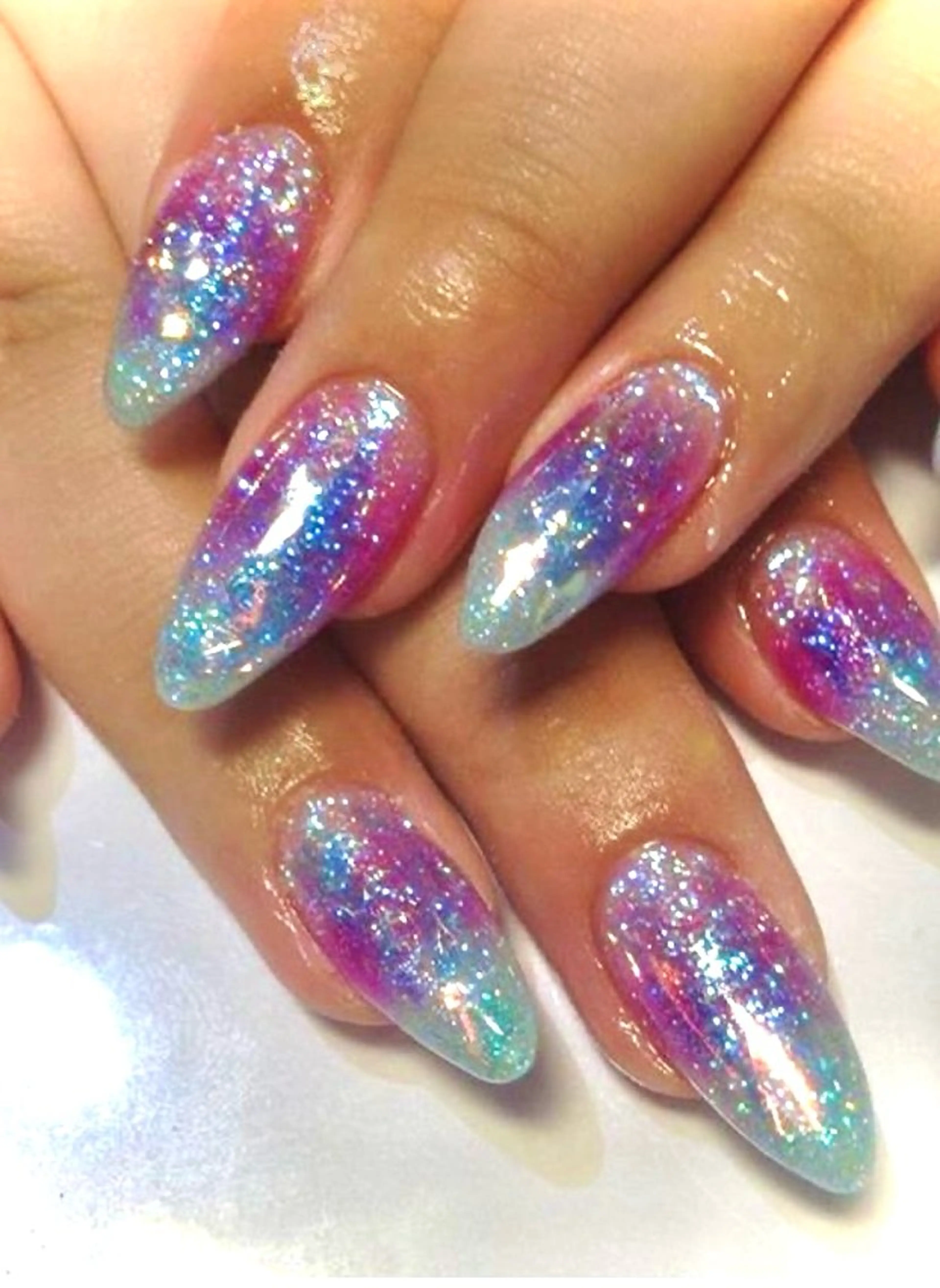 ミディアム フットネイル GG houseのネイルデザイン