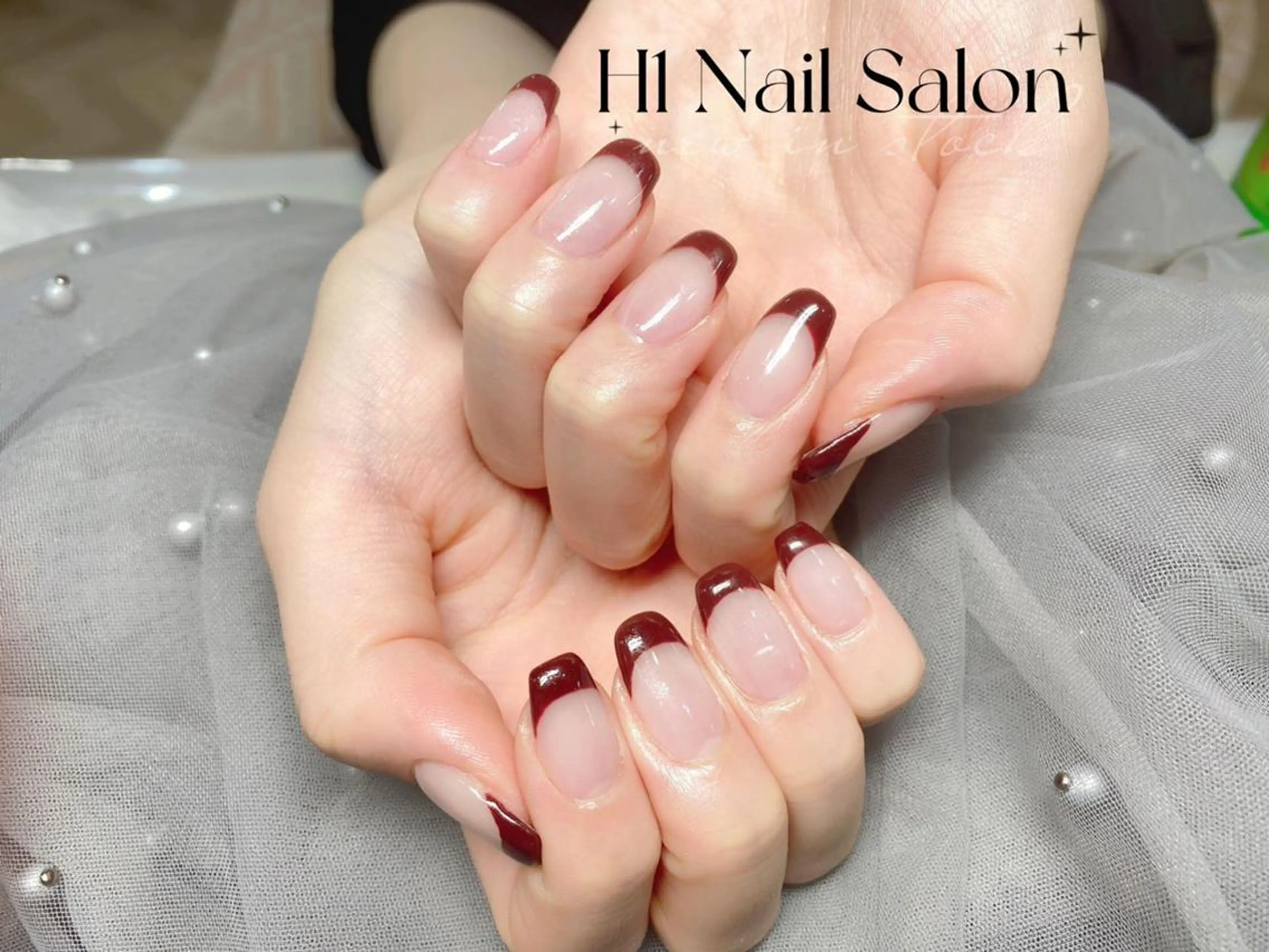 ミディアム ハンドネイル H1 ネイル サロンのネイルデザイン
