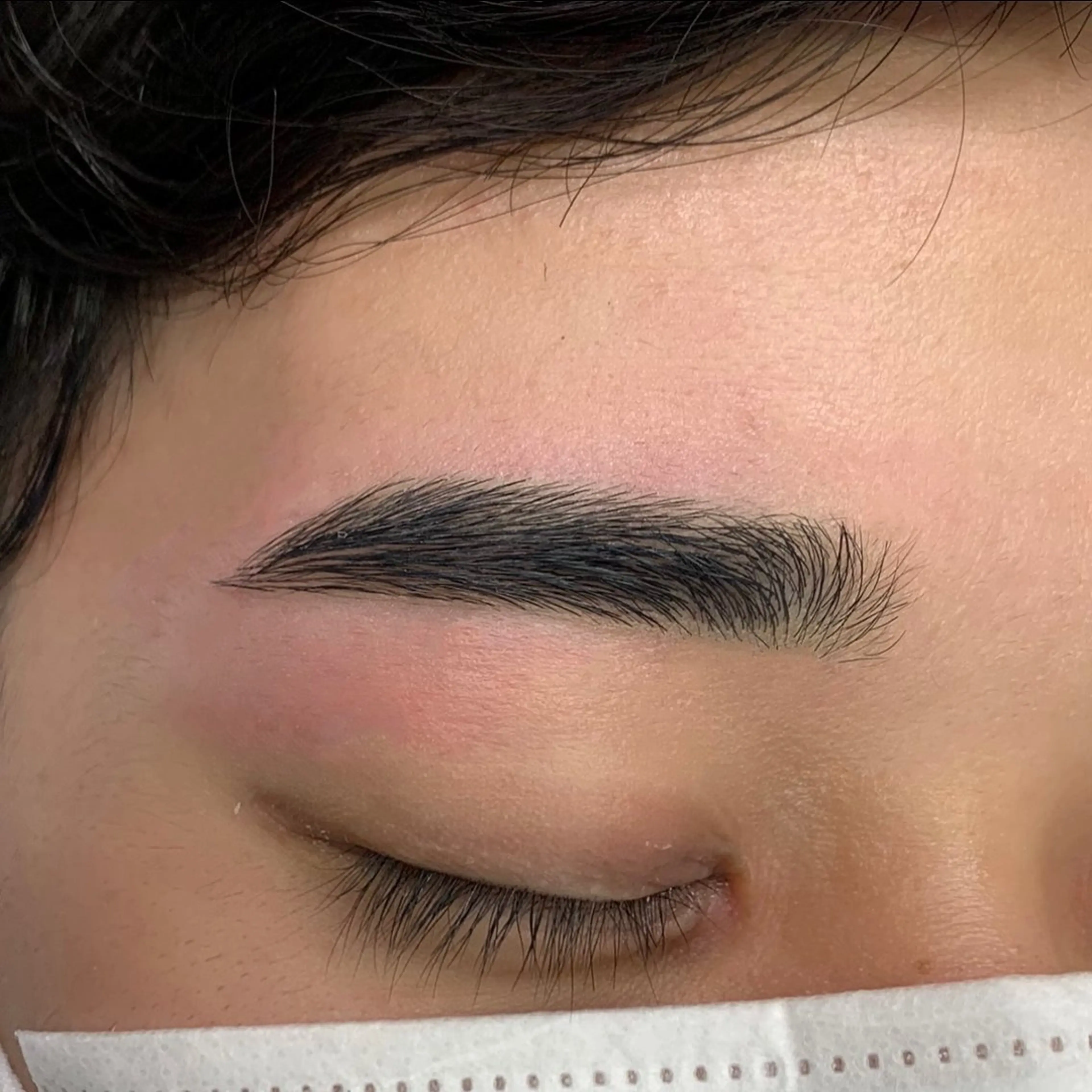 メンズ アイブロウ メンズ韓国風 メンズパーマ 眉カラー メンズアイブロウ 眉毛ワックス脱毛 ohime 新宿店 natsumiのマツエク・マツパデザイン