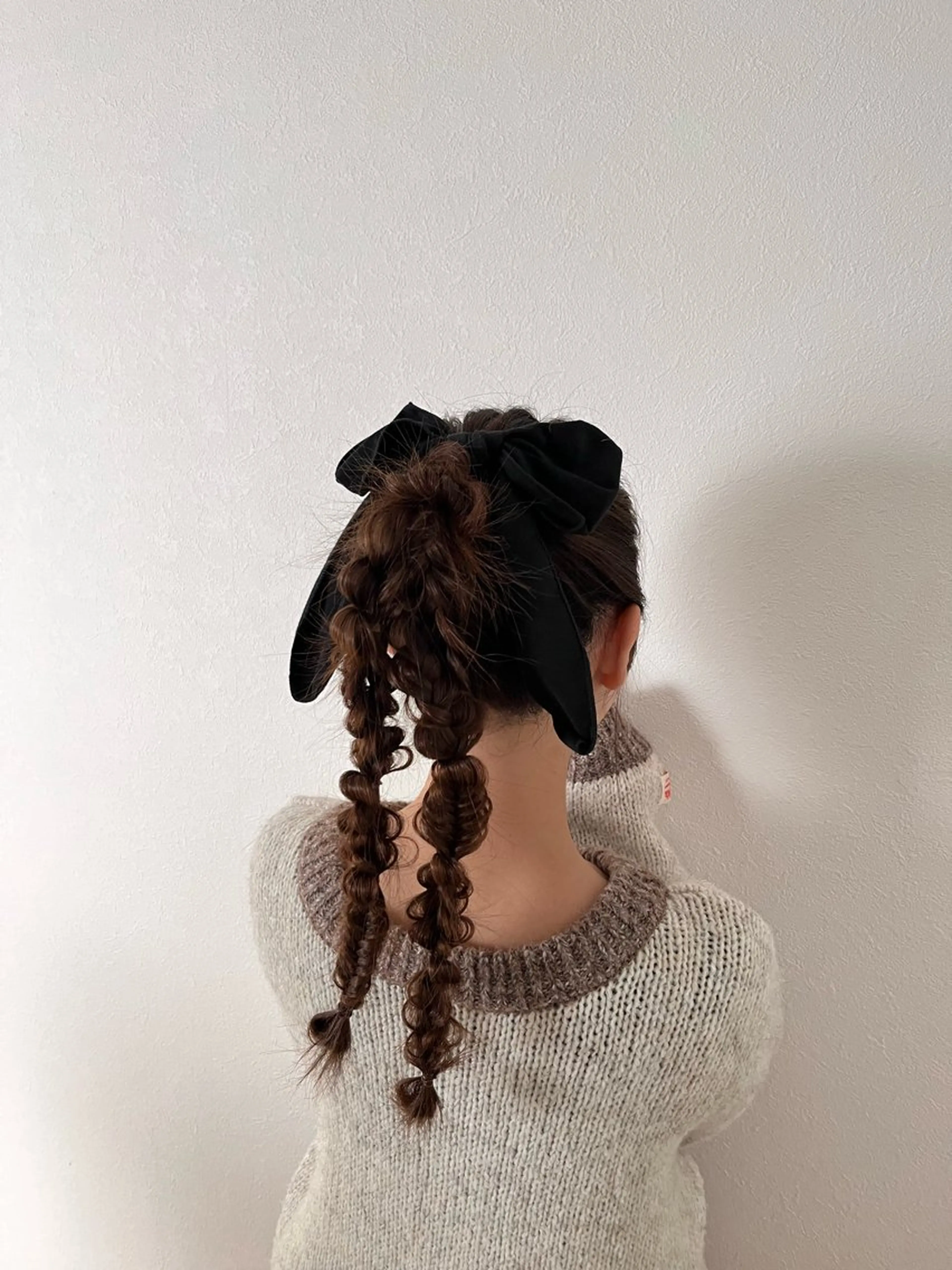 ヘアセットの写真