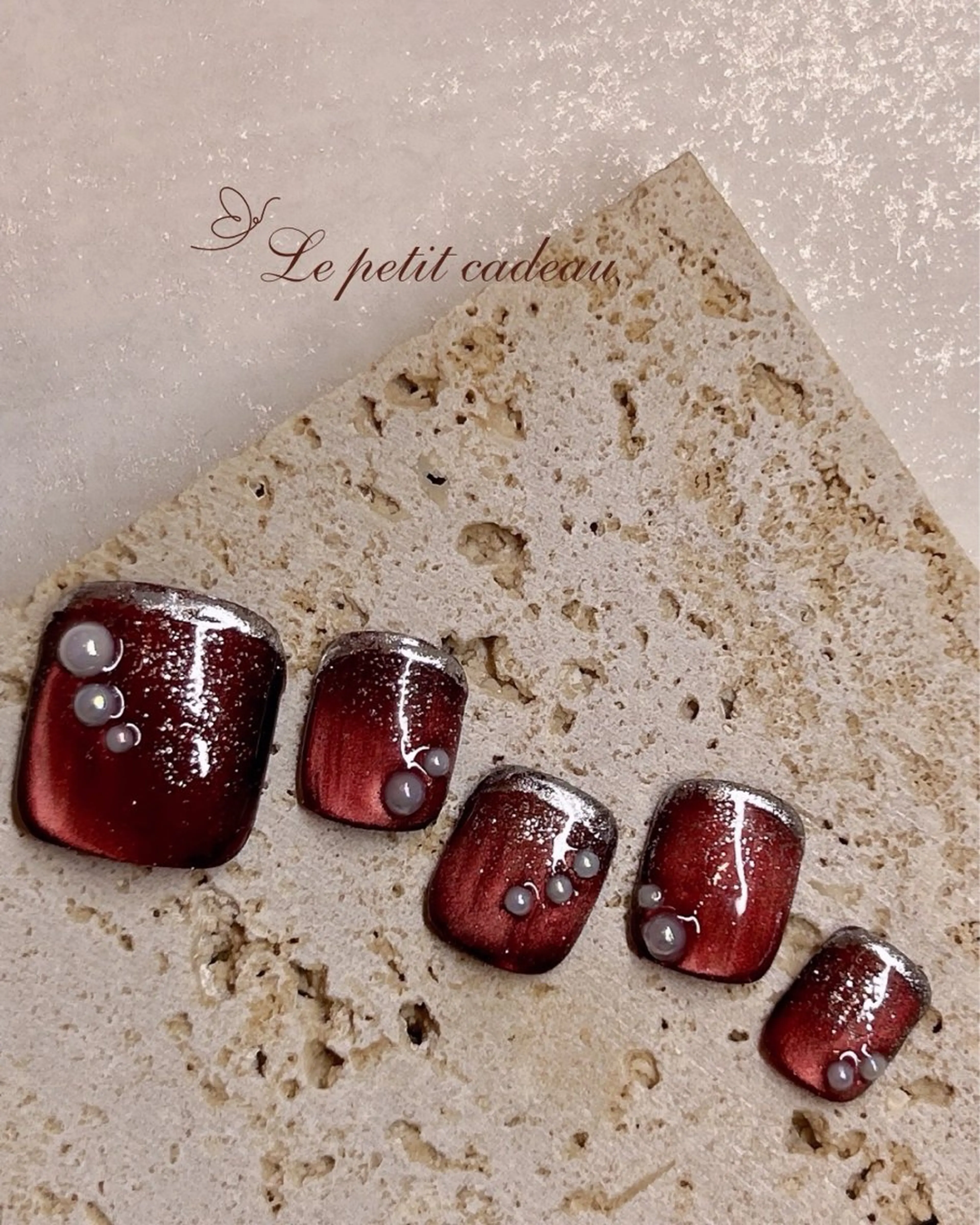 ネイル フットネイル 栗山 カンナのネイルデザイン