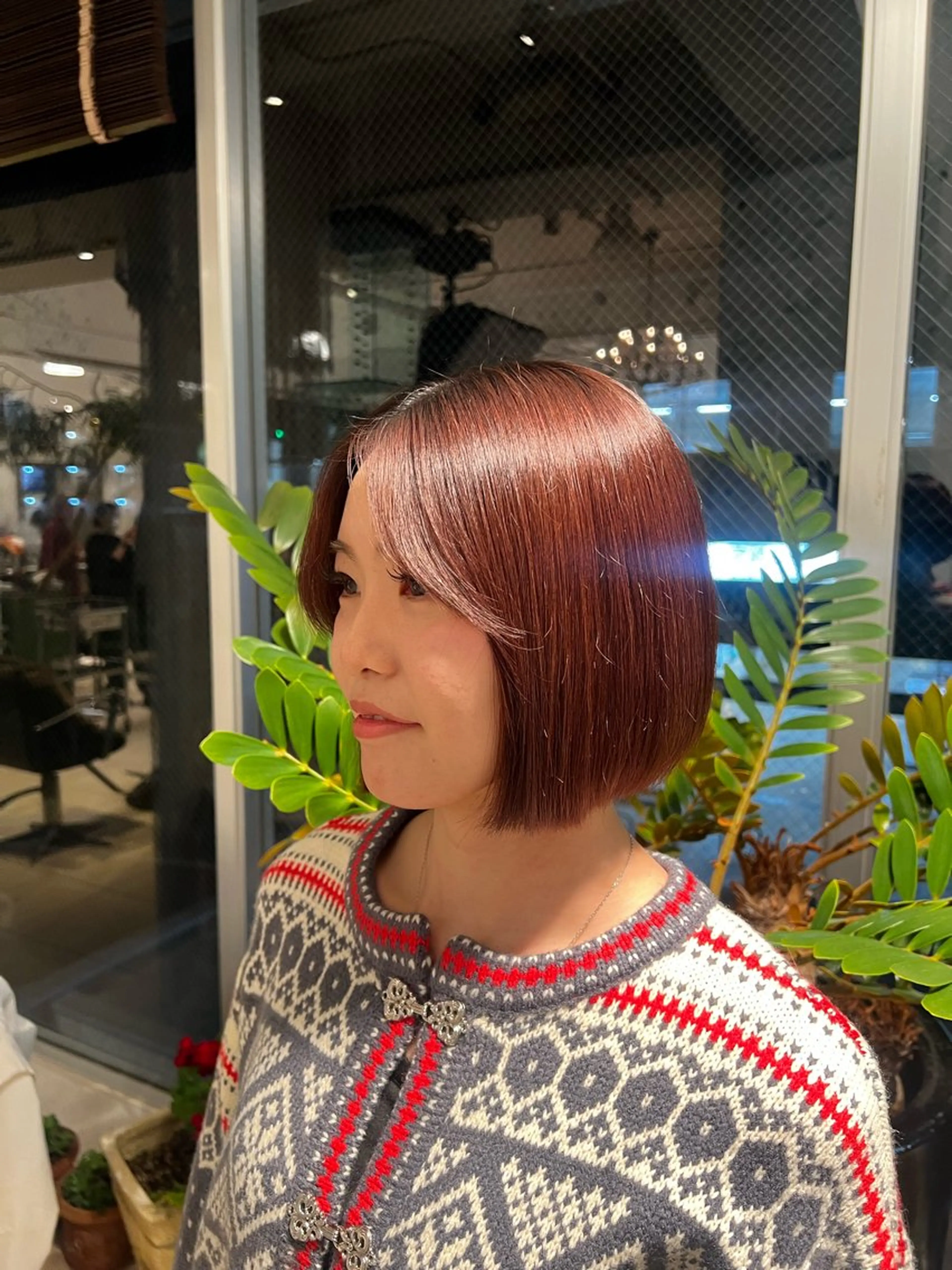 ショート ボブ カット ヘアカラー ラテ武蔵小杉所属・野崎 海翔のヘアスタイル