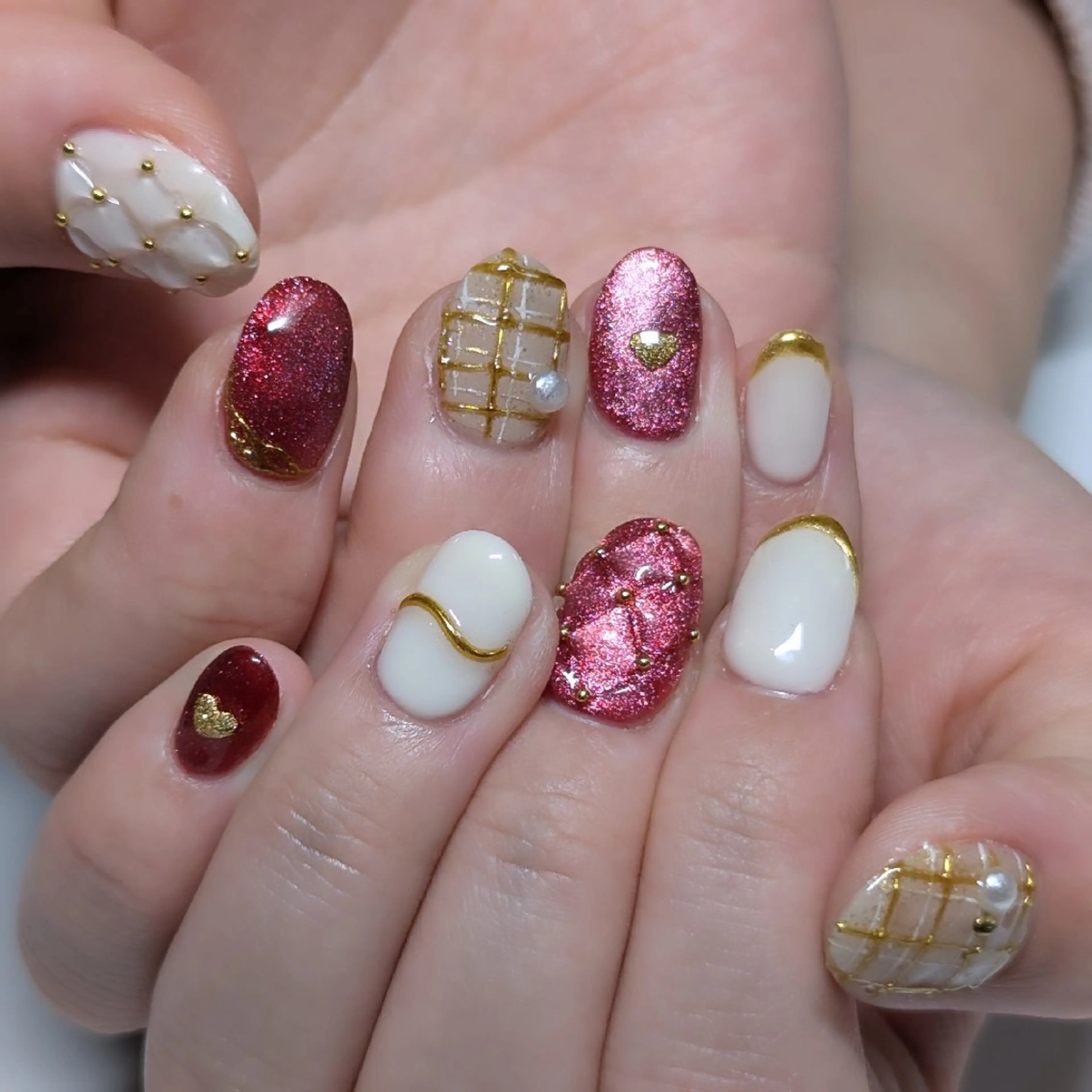 ネイル 長さ出し ハンドネイル KANON所属・☆ KANON☆のネイルデザイン