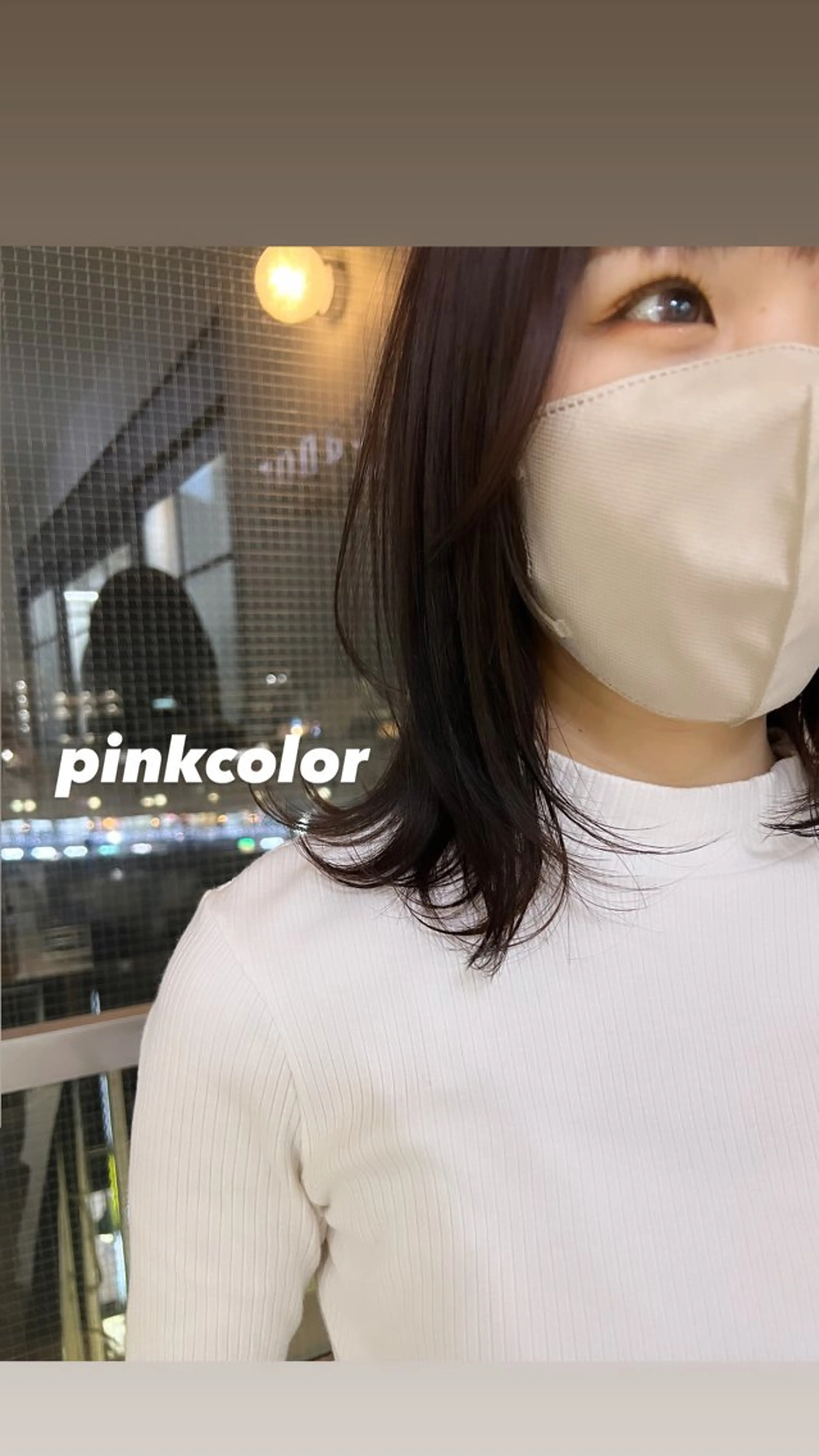 ミディアム ヤマダレナ/個室/ 透明感艶カラー😽✨のヘアスタイル