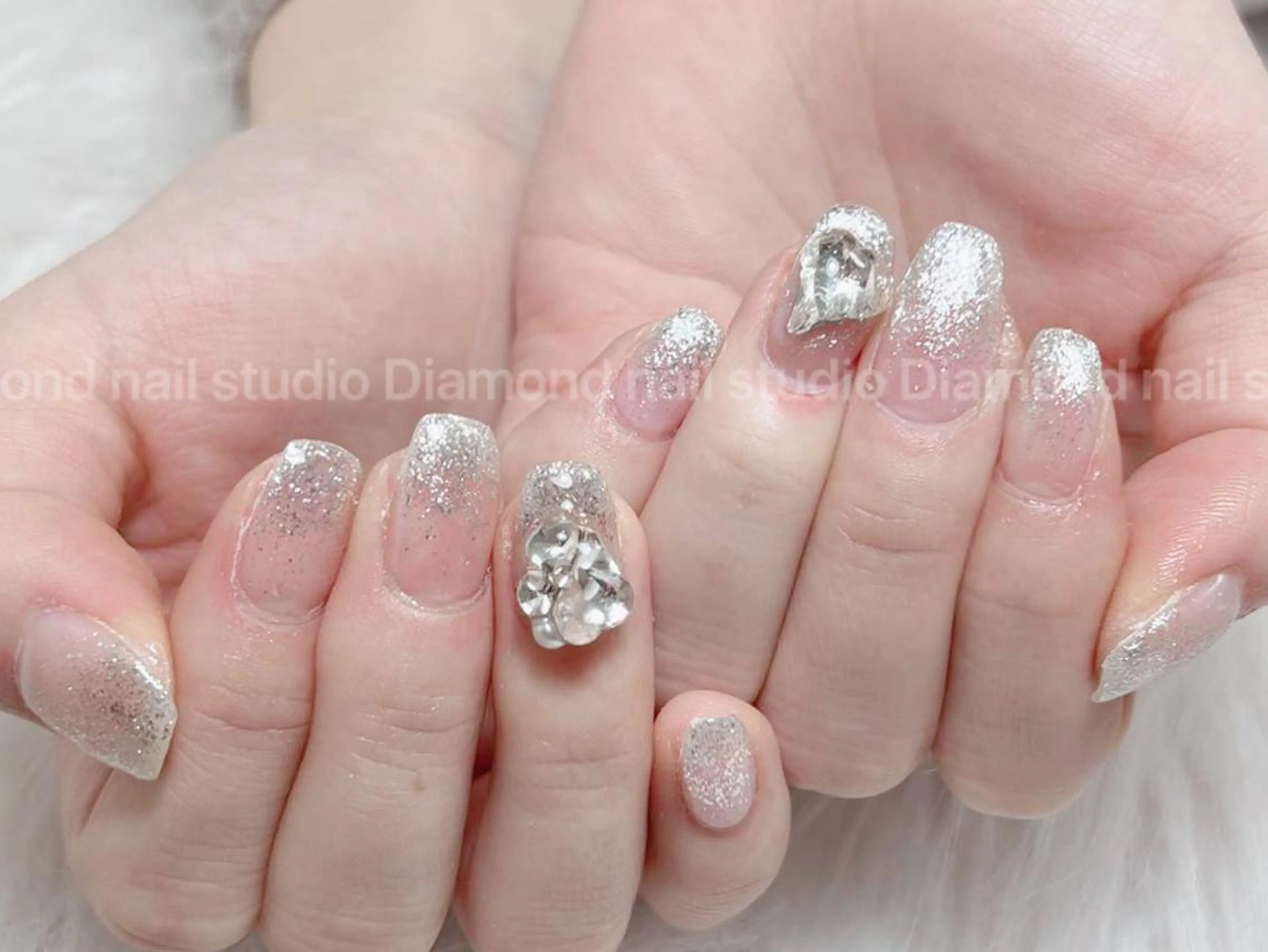 ネイル ハンドネイル DIAMOND Nail🍒のネイルデザイン