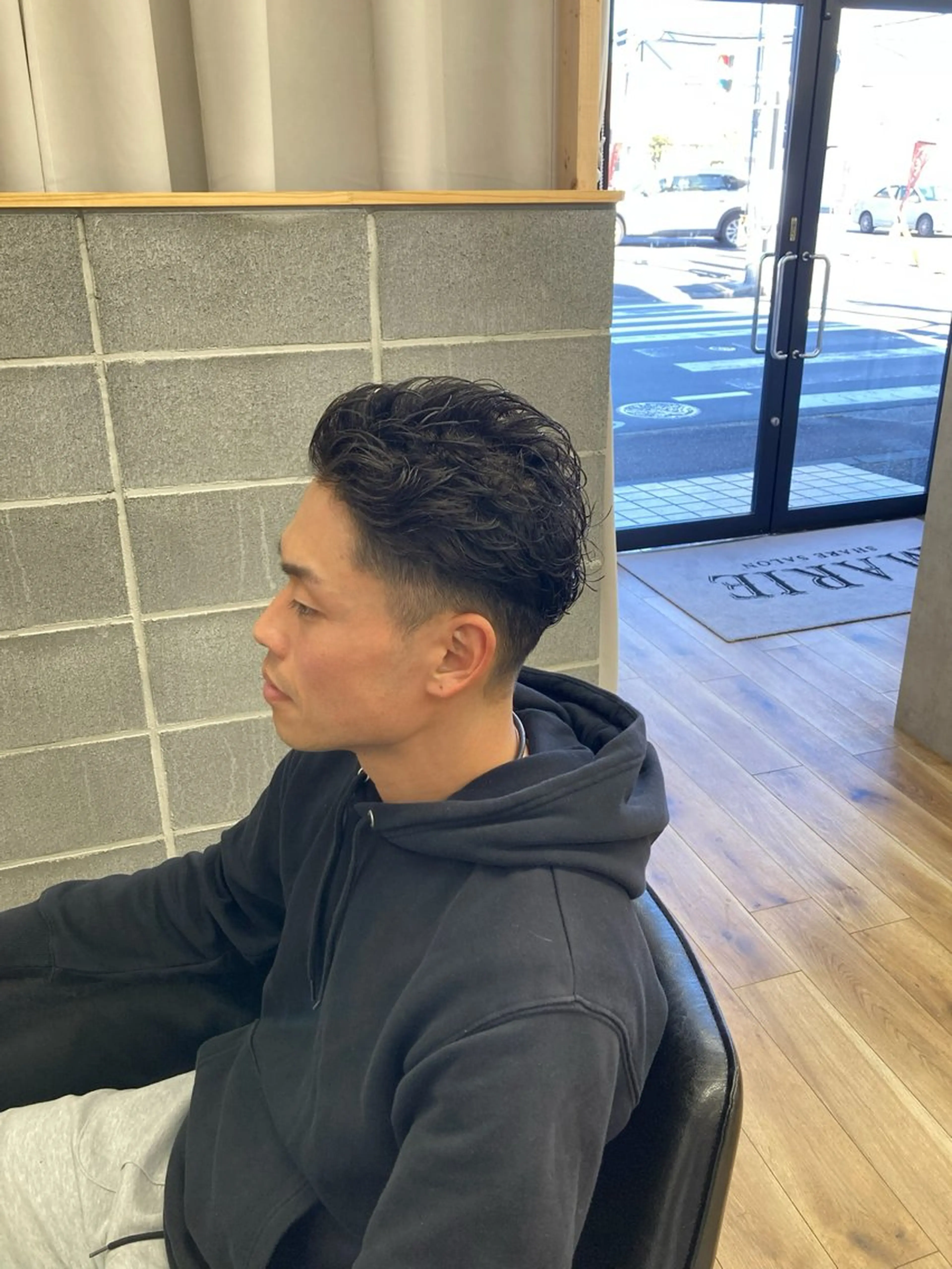 ショート カット パーマ メンズ特化/垣見 隼人のヘアスタイル