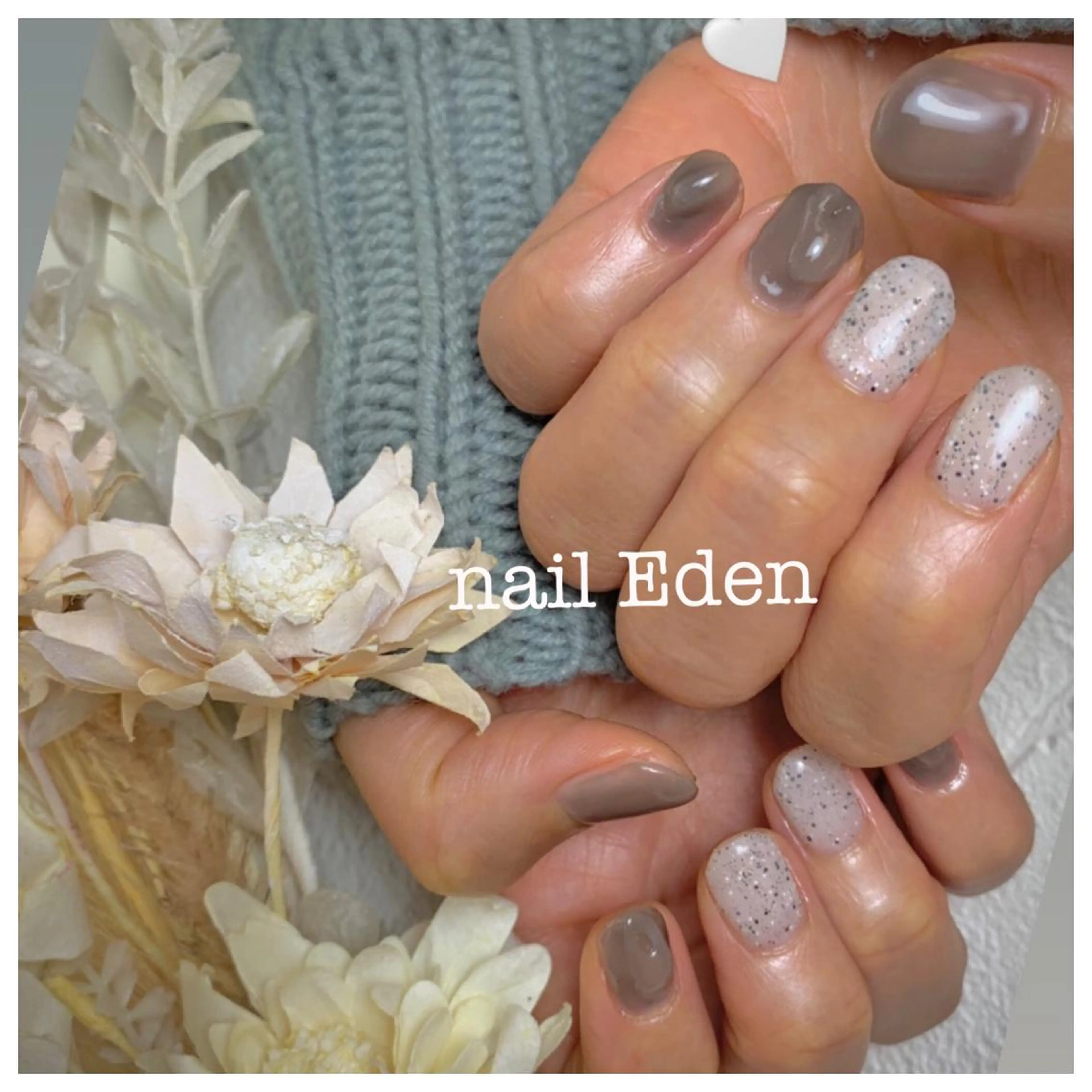 ネイル 持ち込み ハンドネイル ハンドケア Eden　private nail saron所属・Eden ♾️のネイルデザイン
