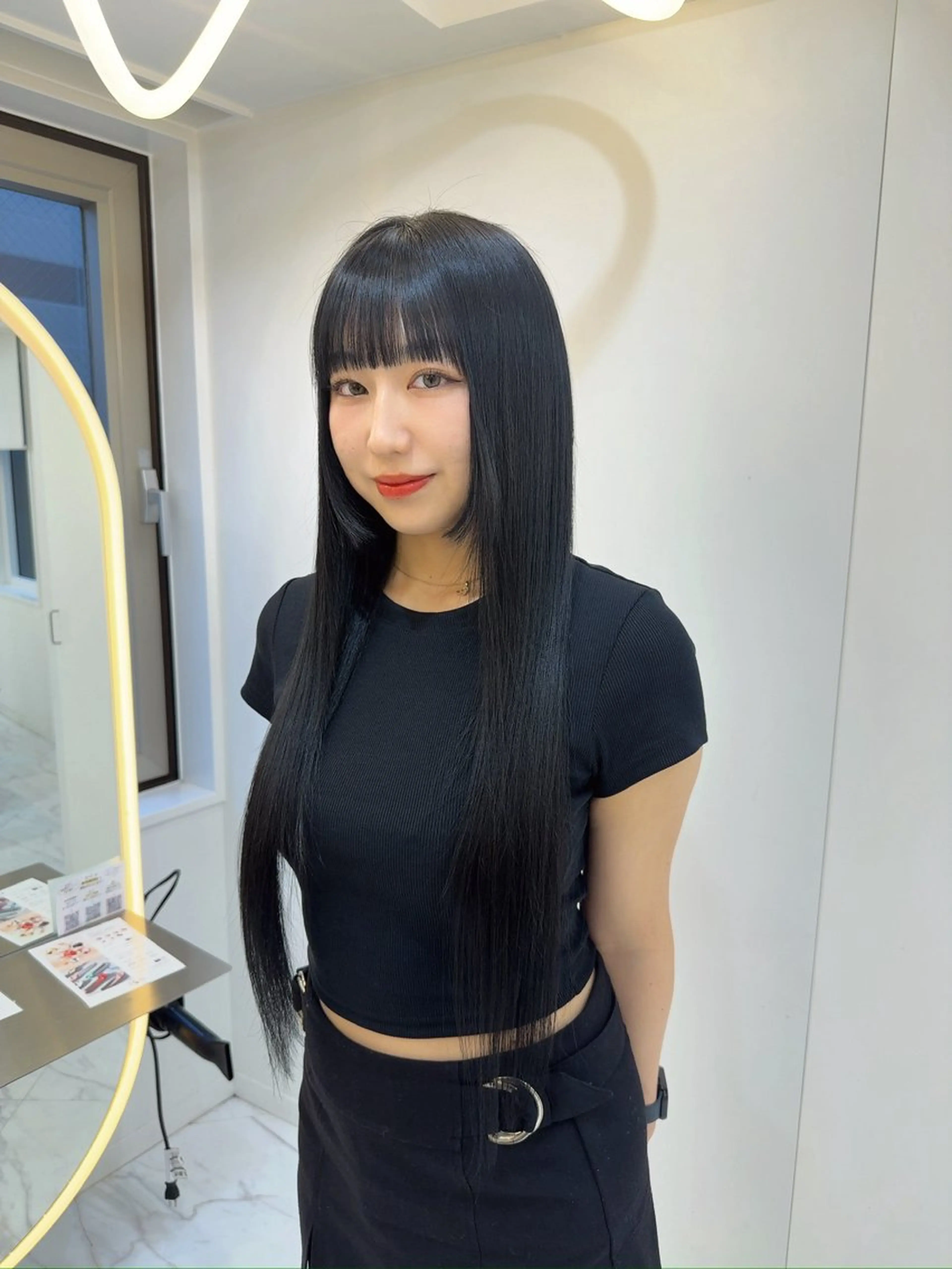 ロング ヘアカラー トリートメント 髪質改善×艶カラー / sayaka🤍のヘアスタイル