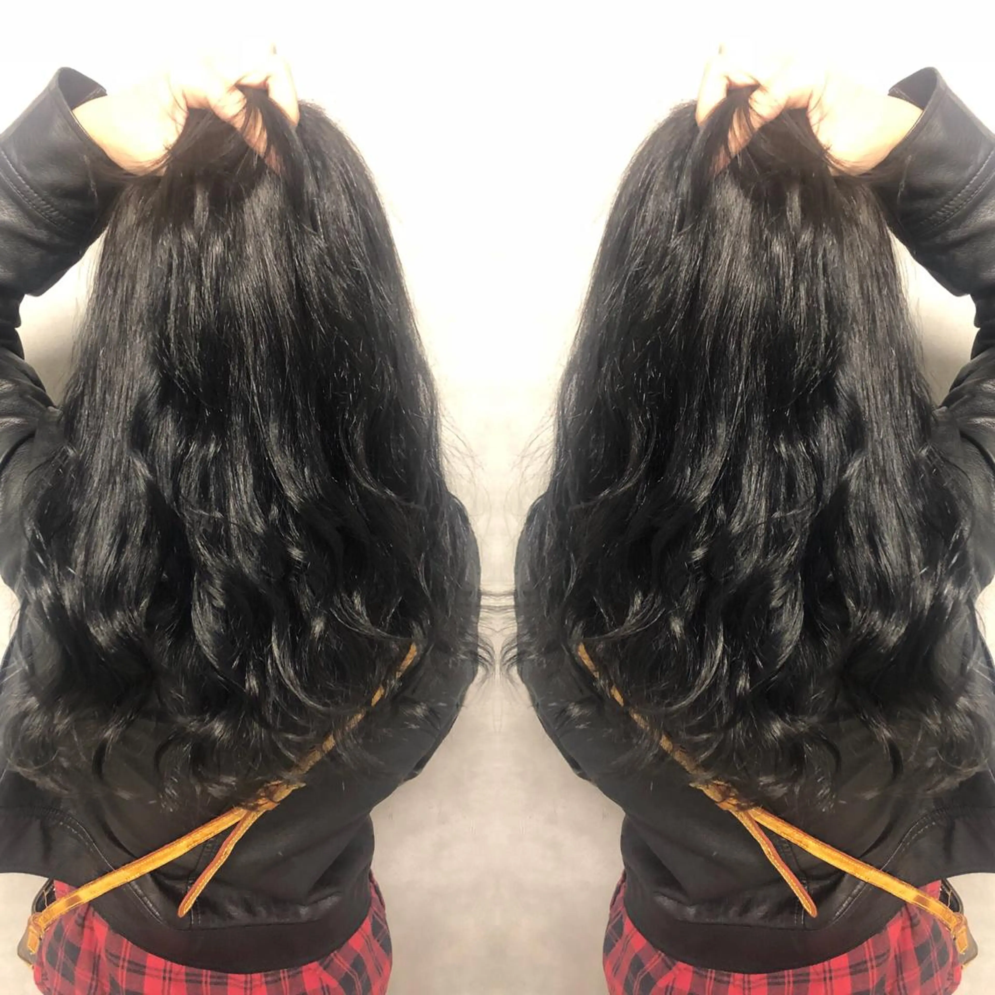 セミロング カラー カット ヘアカラー トリートメント ♡美髪•艶髪♡砂川 なつきのヘアスタイル