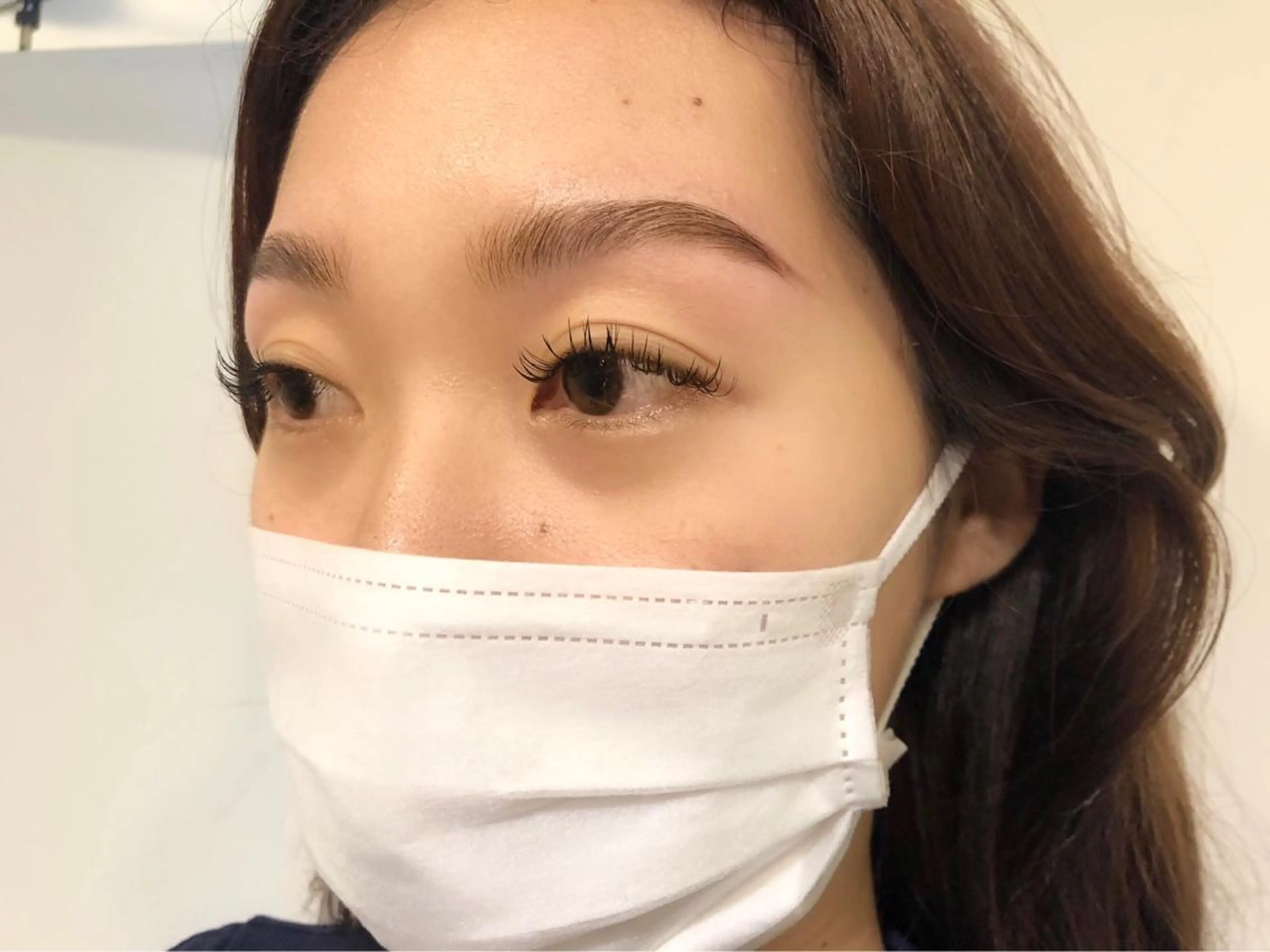 アイブロウ 眉毛ワックス脱毛 Hair&Make Nahoのマツエク・マツパデザイン