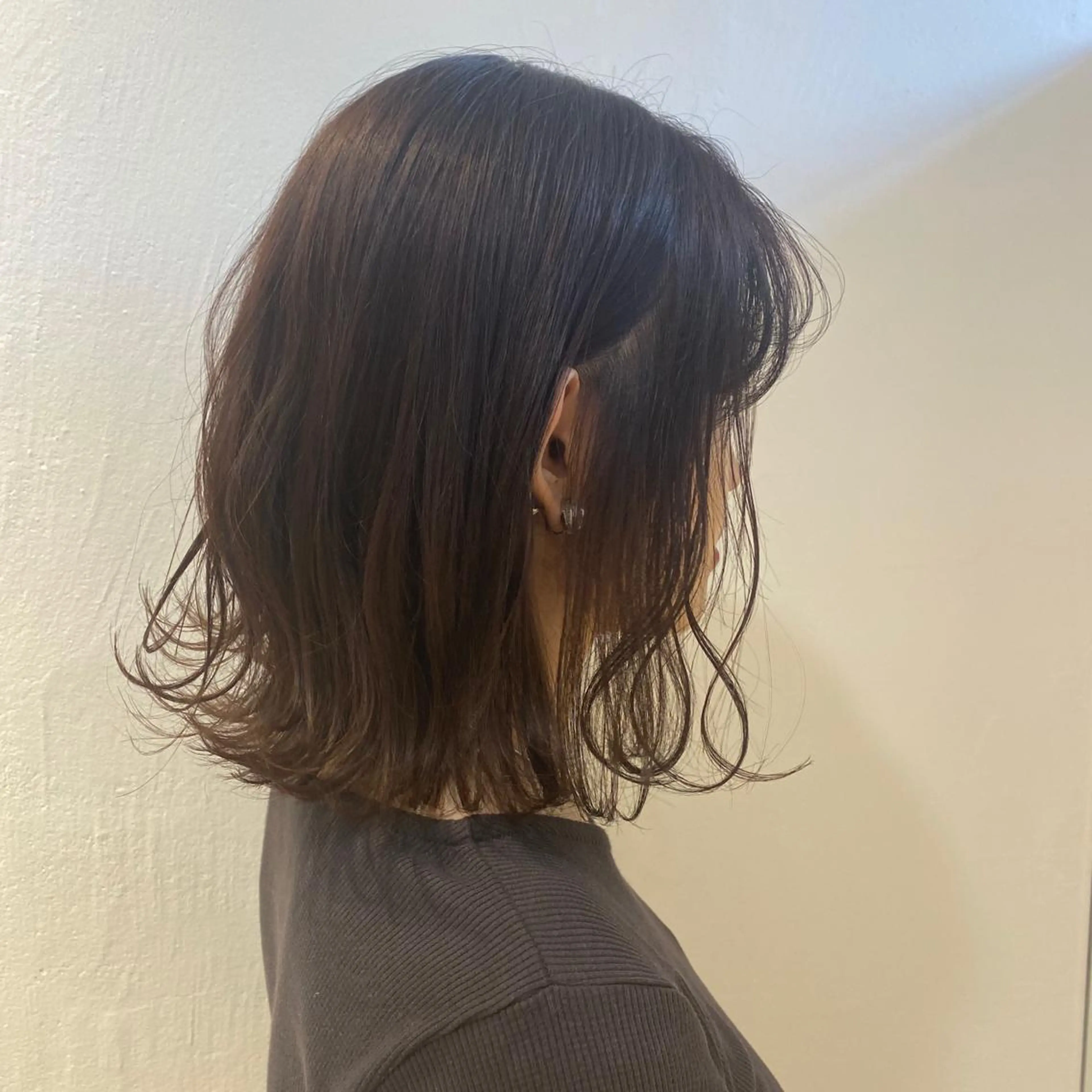 ミディアム カラー パーマ ヘアアレンジ 当日予約大歓迎💗 依田瑞希のヘアスタイル