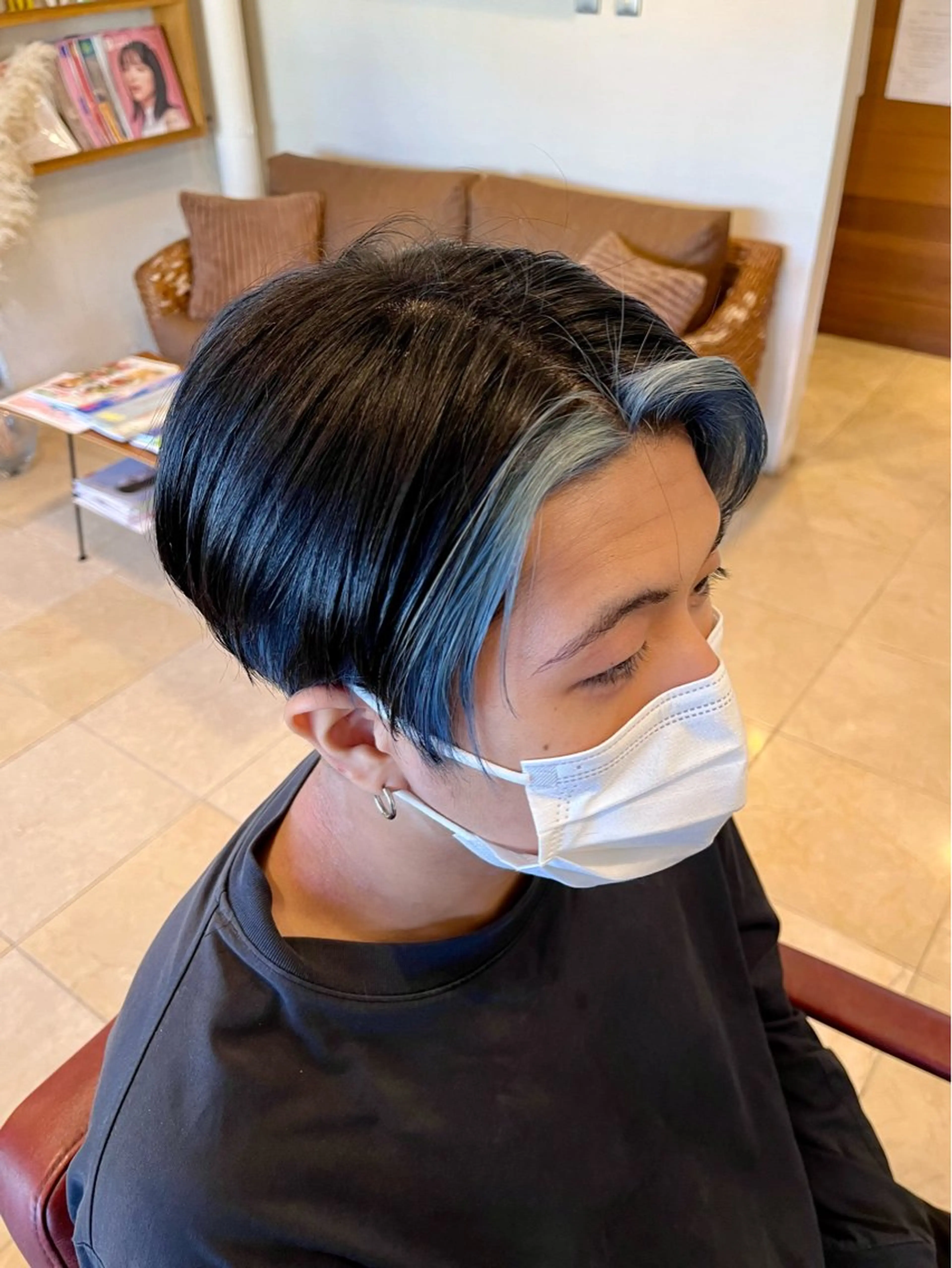 カラー メンズ 今村俊介 メンズカットのヘアスタイル