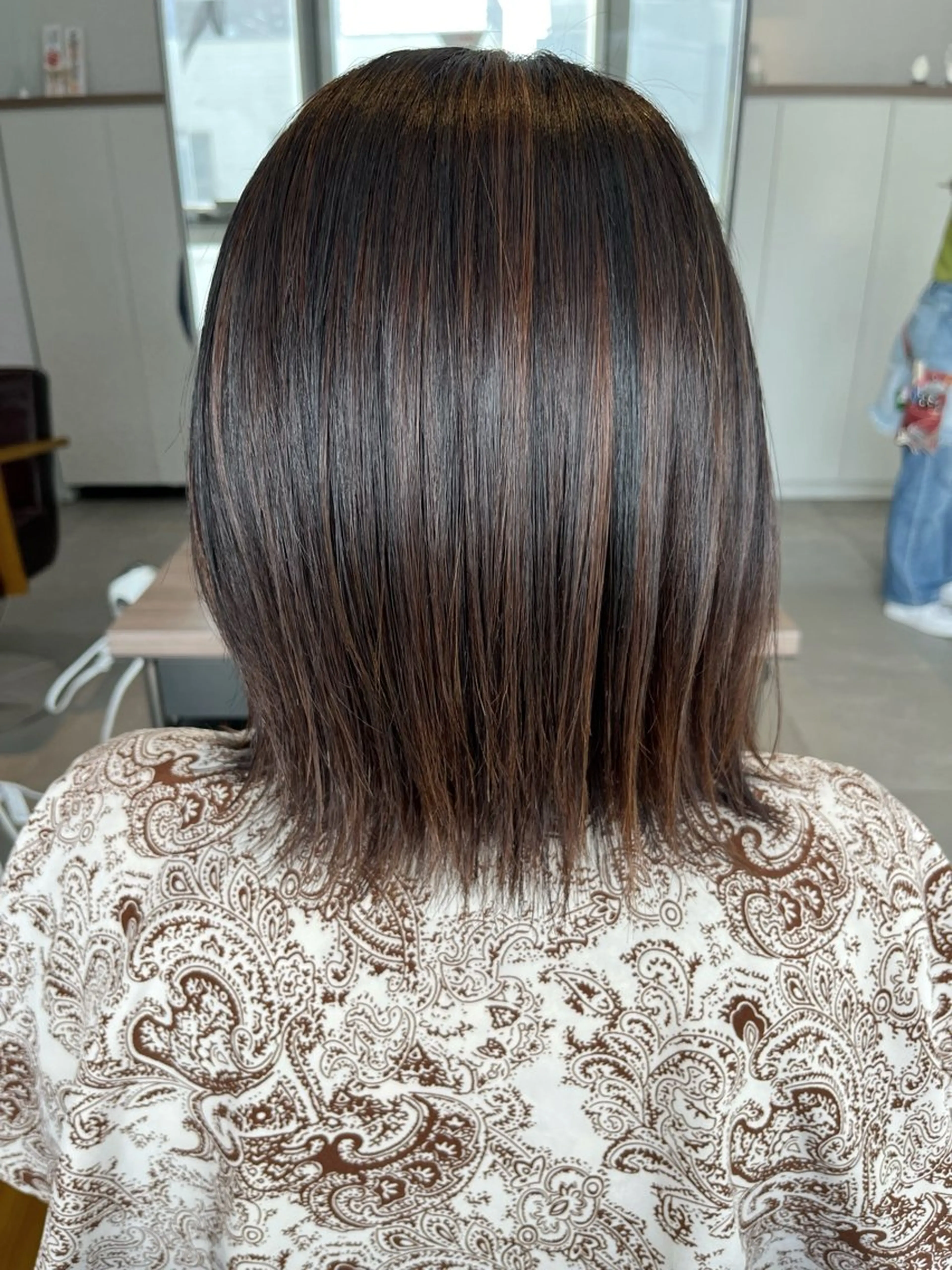 ショート ハイライト 縮毛矯正 カット ヘアカラー AKARI🌟ボブ/ ハイライト/似合わせのヘアスタイル