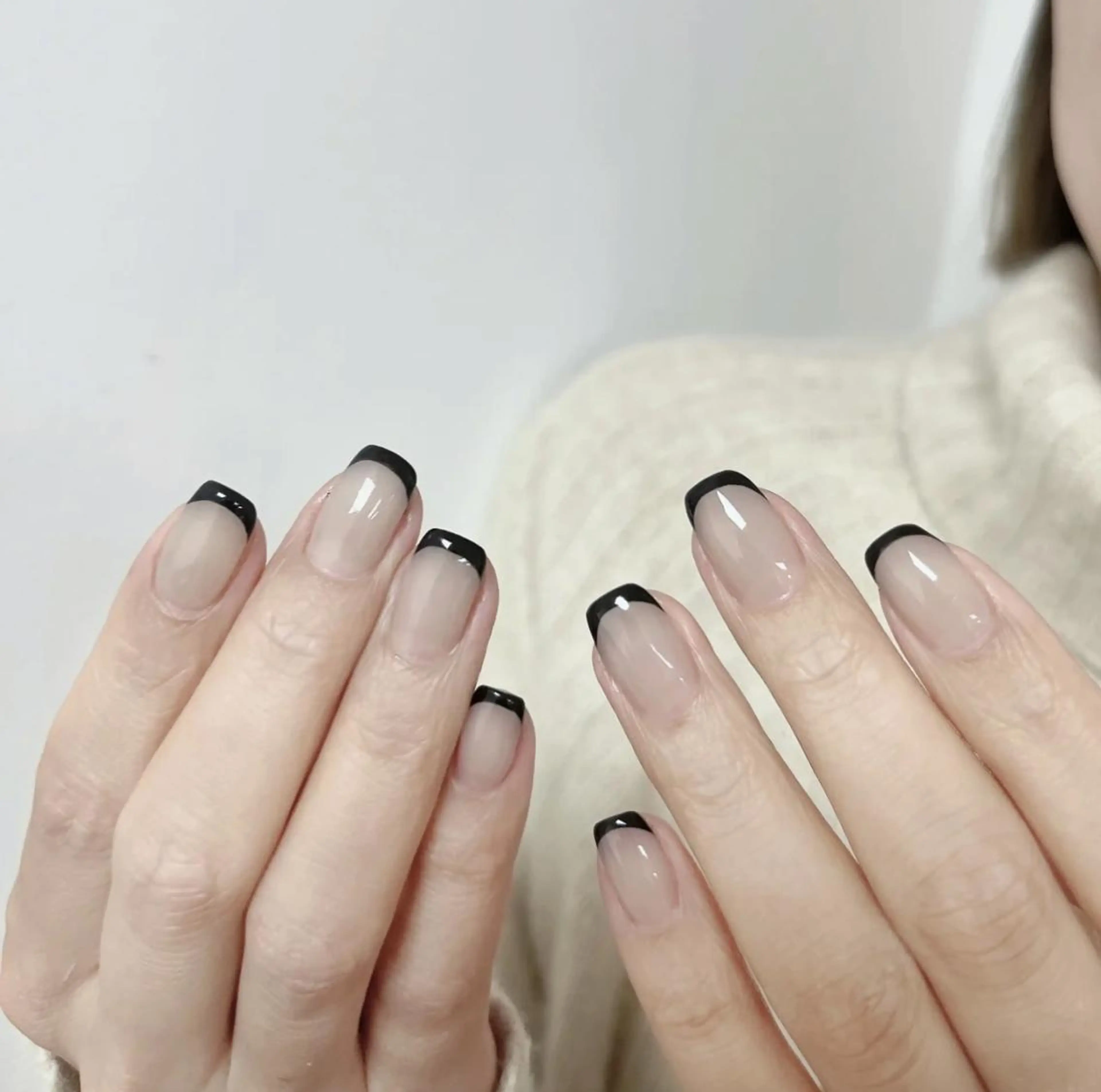 ネイル フレンチネイル Queen's ゆなのネイルデザイン