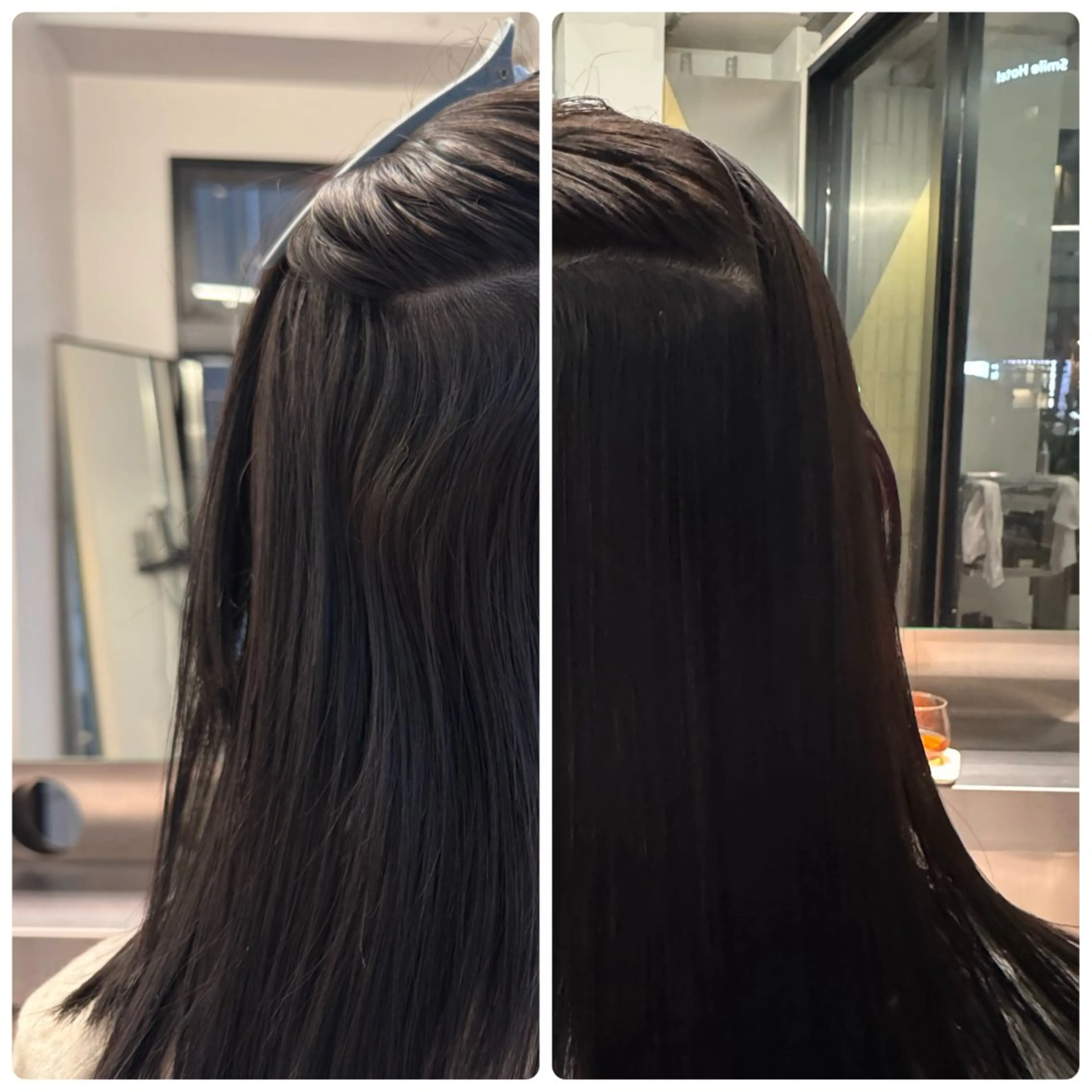 セミロング パーマ 北村 岳久翔のヘアスタイル