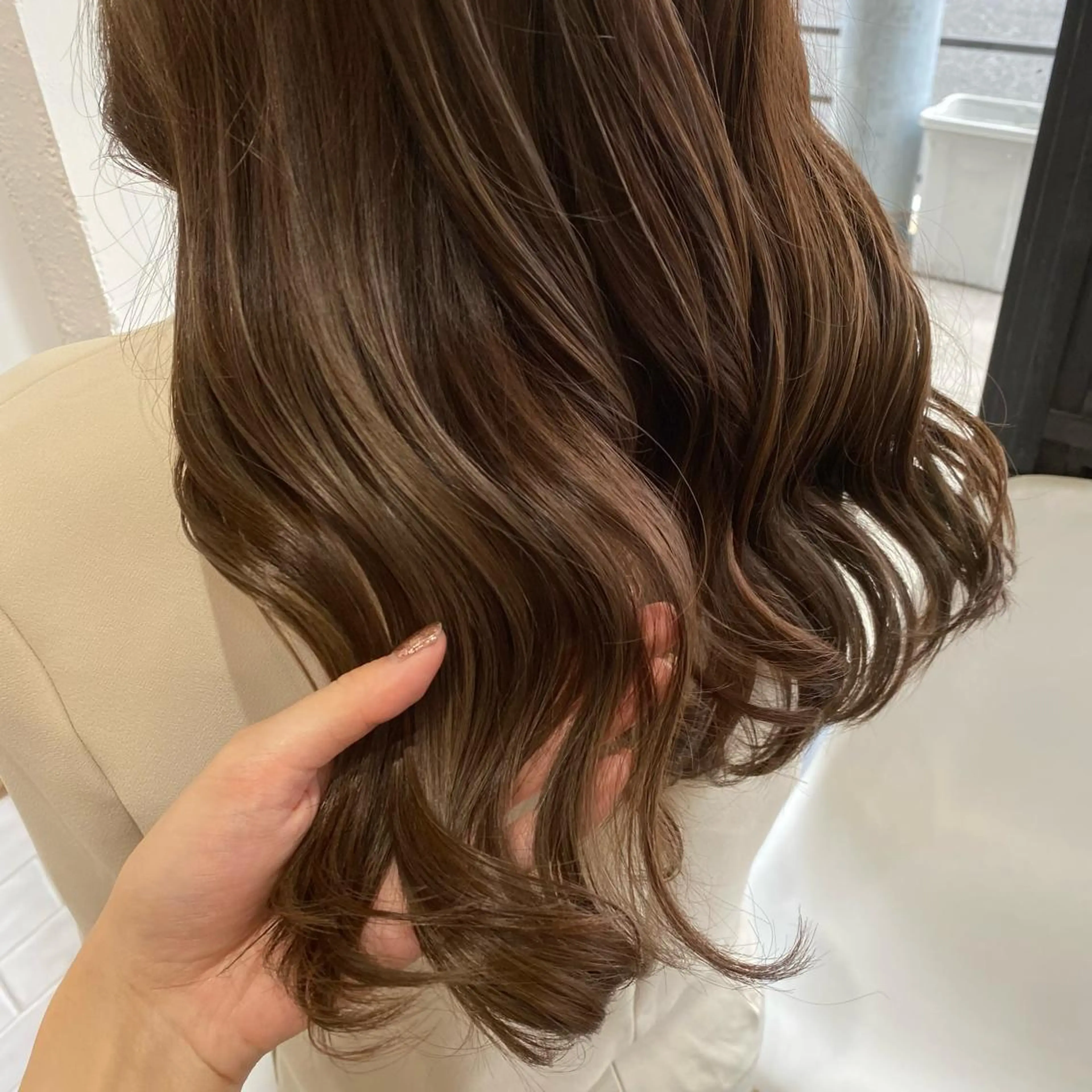 ロング カラー ブリーチ ケアブリーチ ダブルカラー ハイライトカラー イルミナカラー ✂︎透明感カラー特化 /日和優真✂︎のヘアスタイル