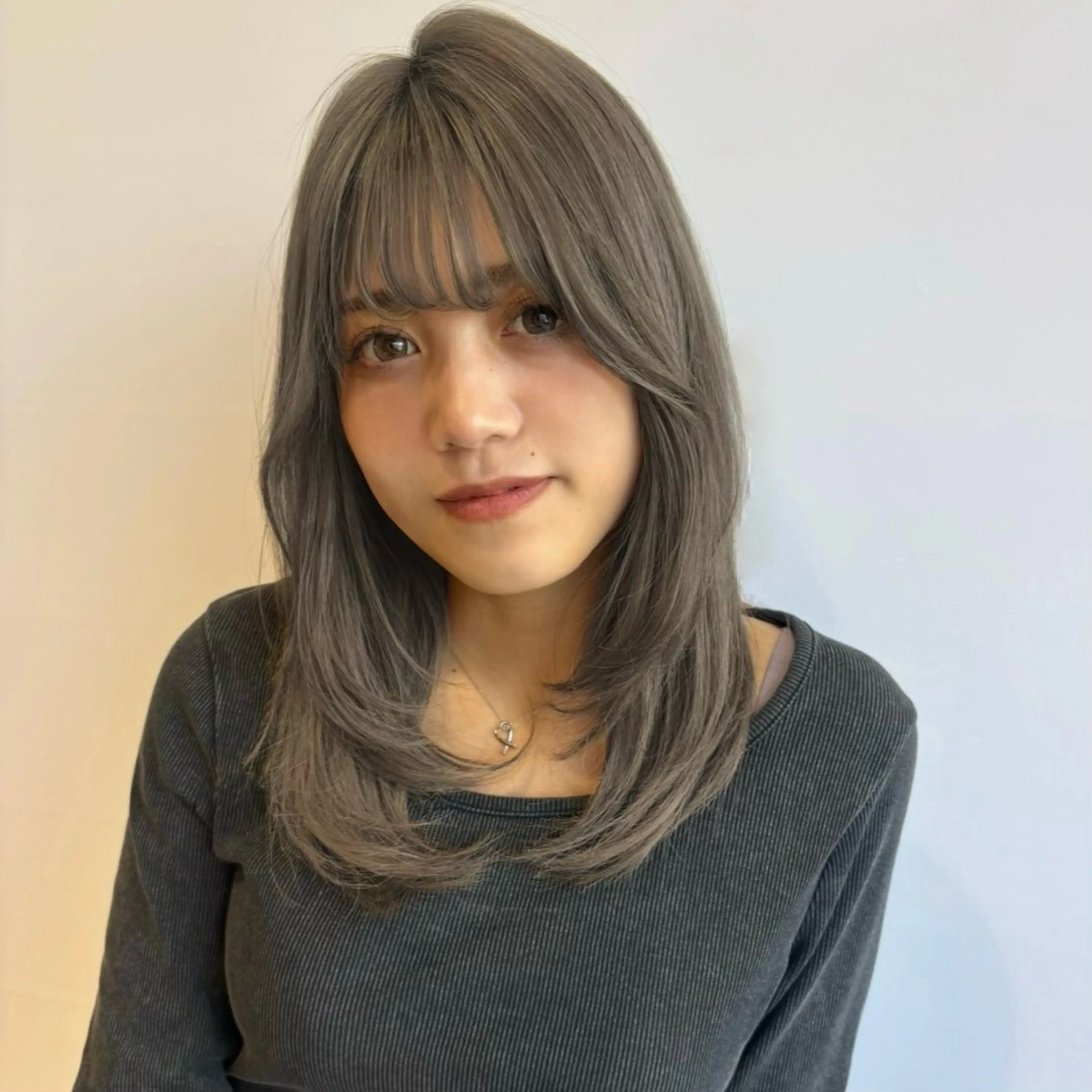 ロング カラー 透明感カラー/ くびれヘア/ユウユのヘアスタイル
