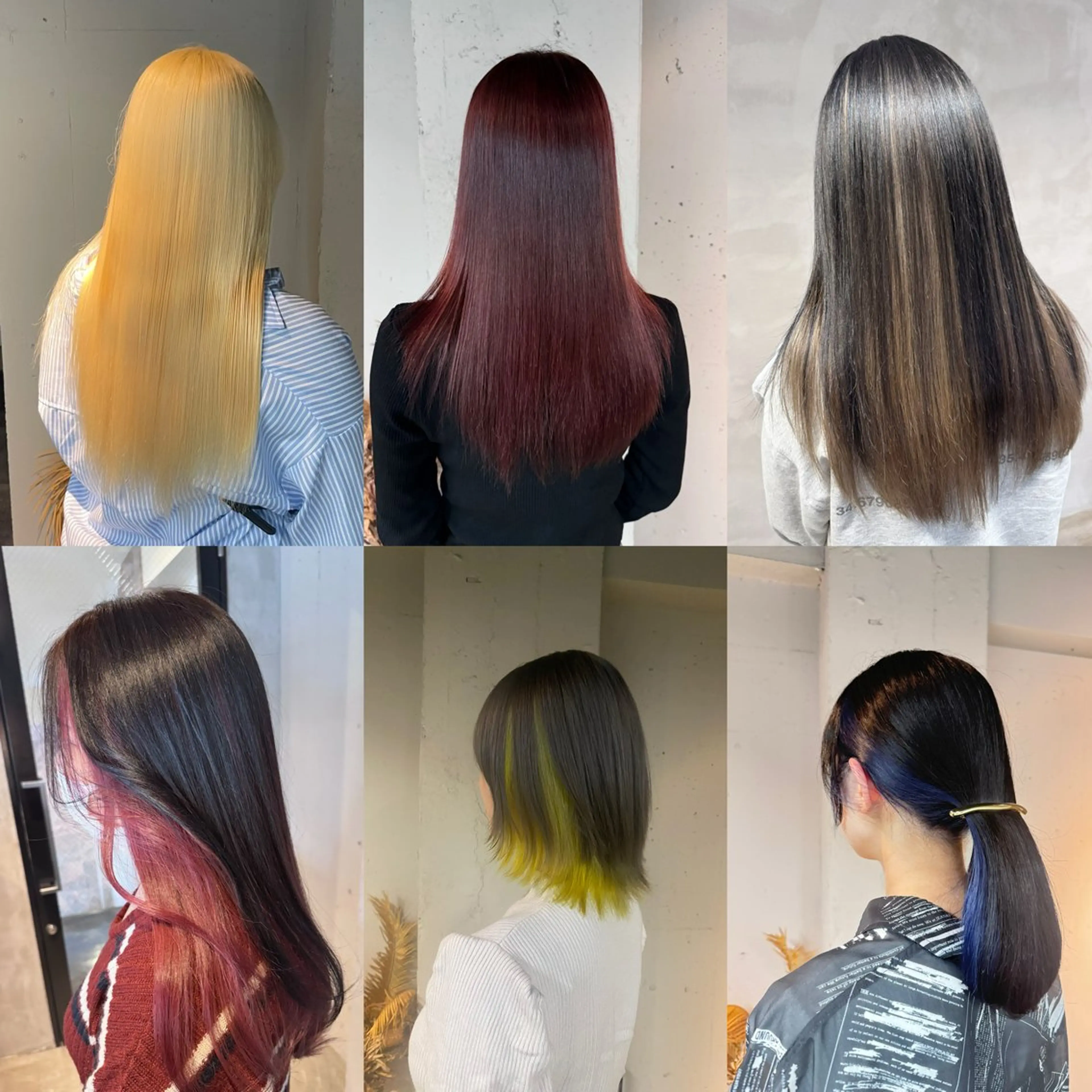 ロング カラー デザインカラー カット ヘアカラー トリートメント 艶髪/髪質改善/ MONSO山本のヘアスタイル