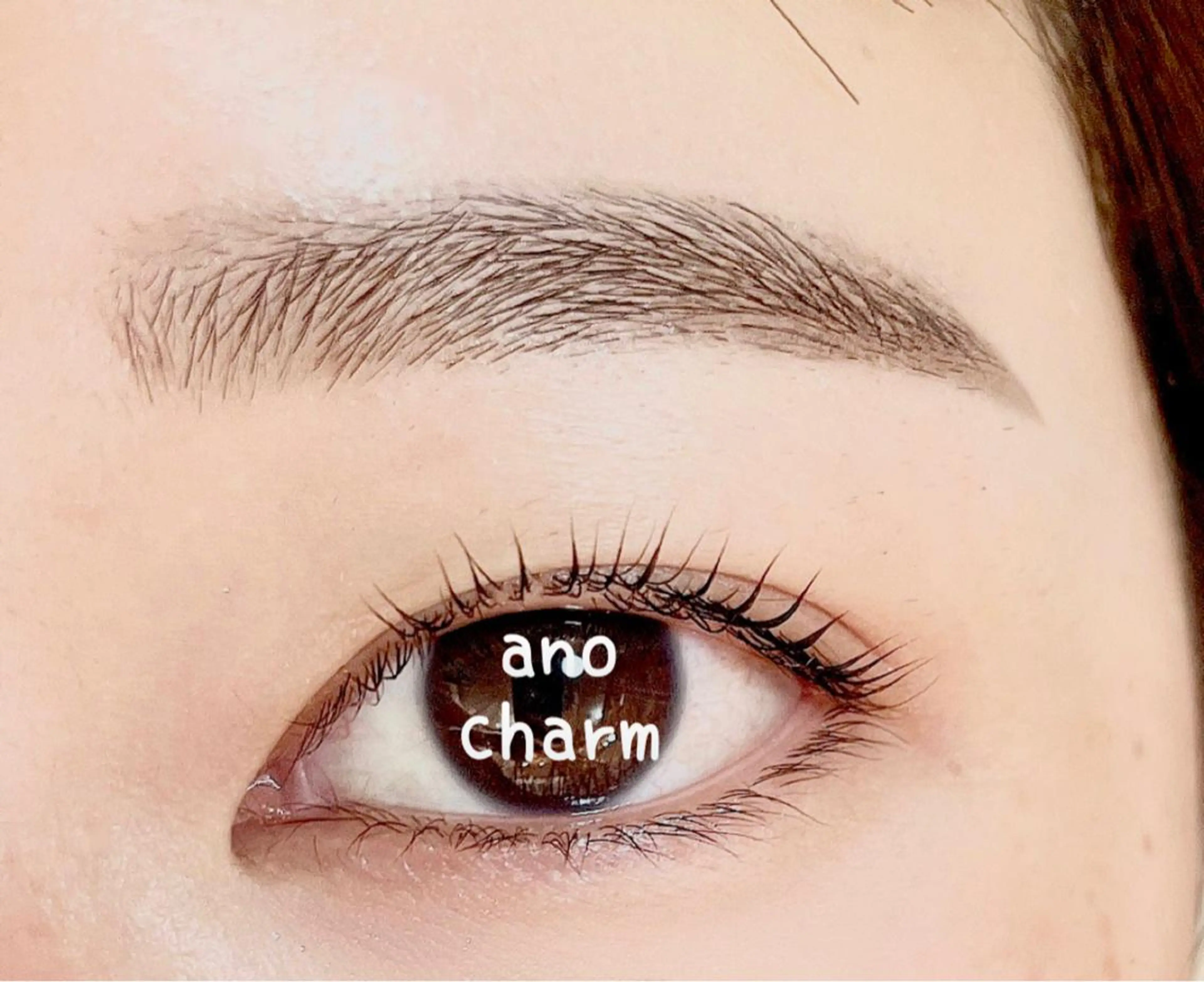 マツエク・マツパ アイブロウ anocharm ☻ HIKARIのマツエク・マツパデザイン