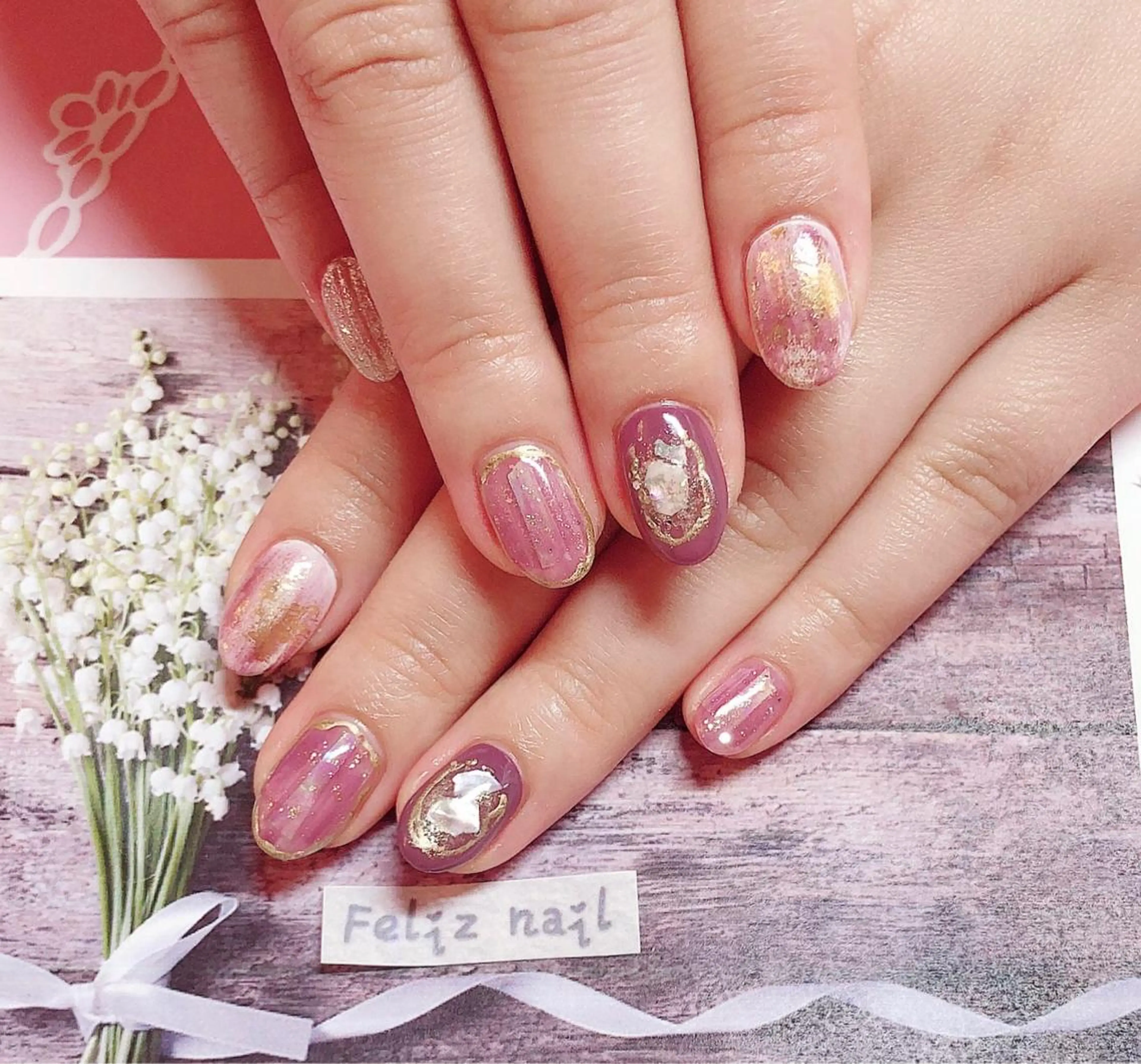 ネイル ジェルネイル パラジェル ハンドネイル ユキカ (ネイリスト)のネイルデザイン