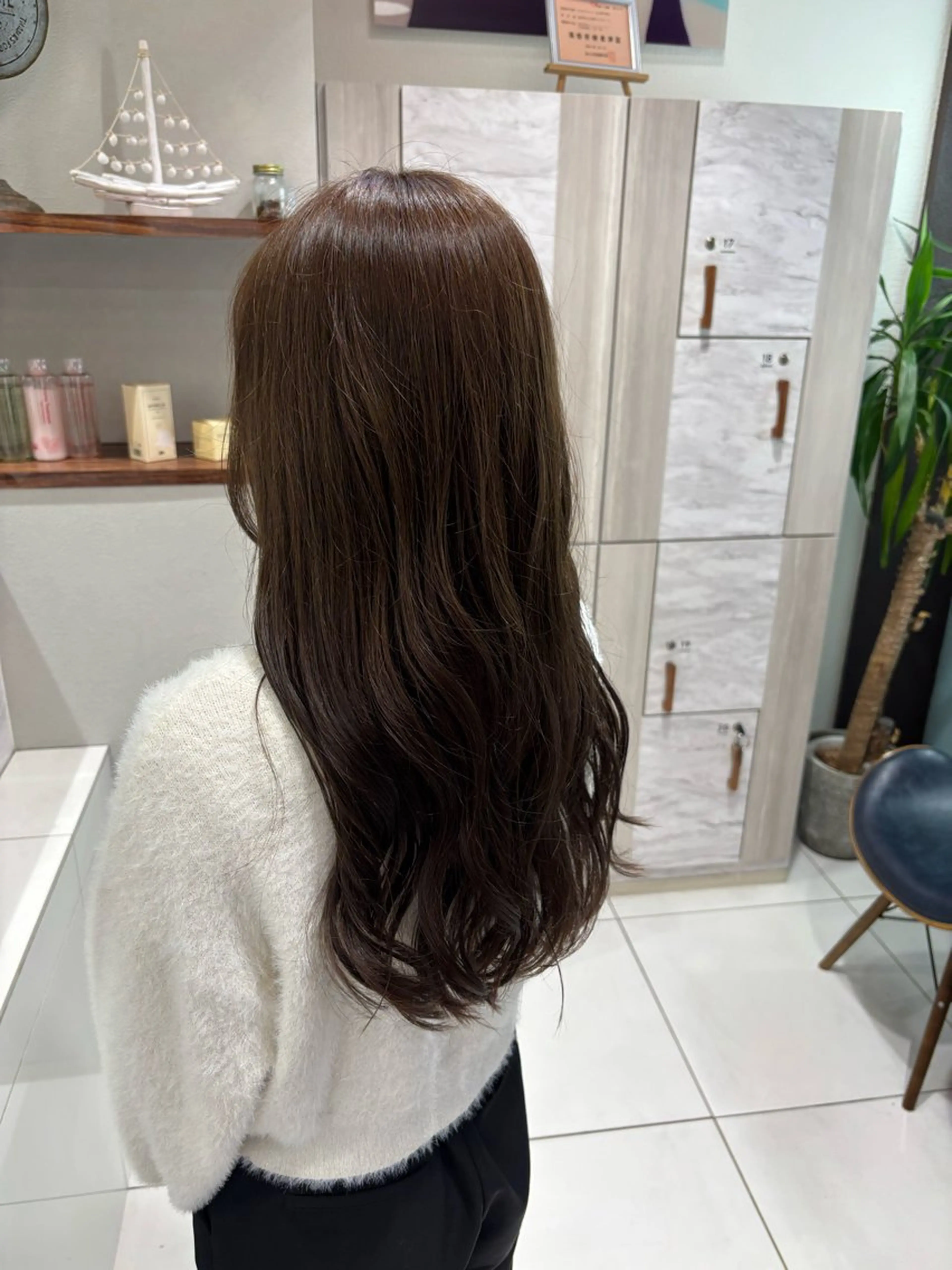 ロング パーマ カット パーマ ニュアンス/フェザー /パーマ/RYUTOのヘアスタイル