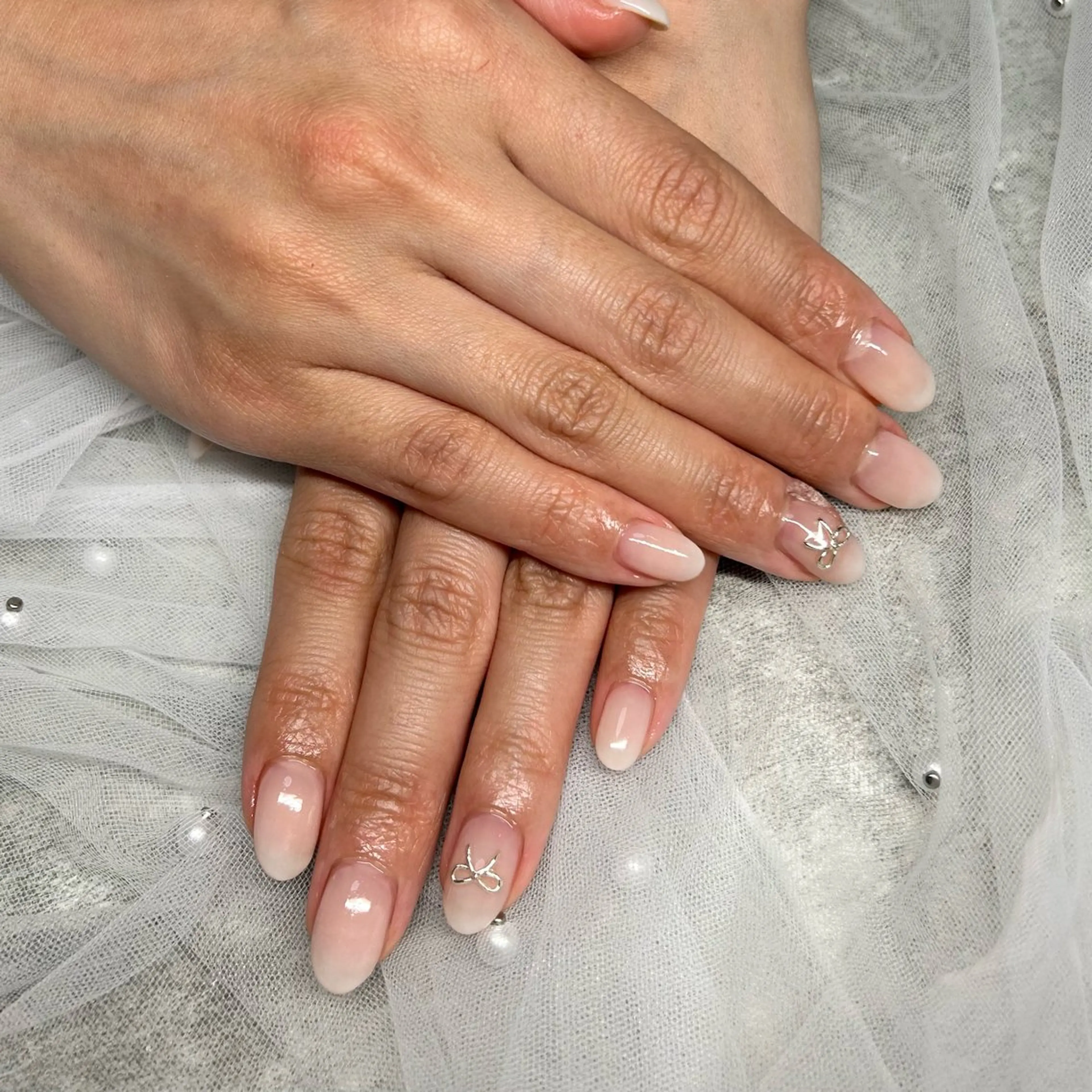 ネイル おそろいネイル ten nail salon　かえでのネイルデザイン