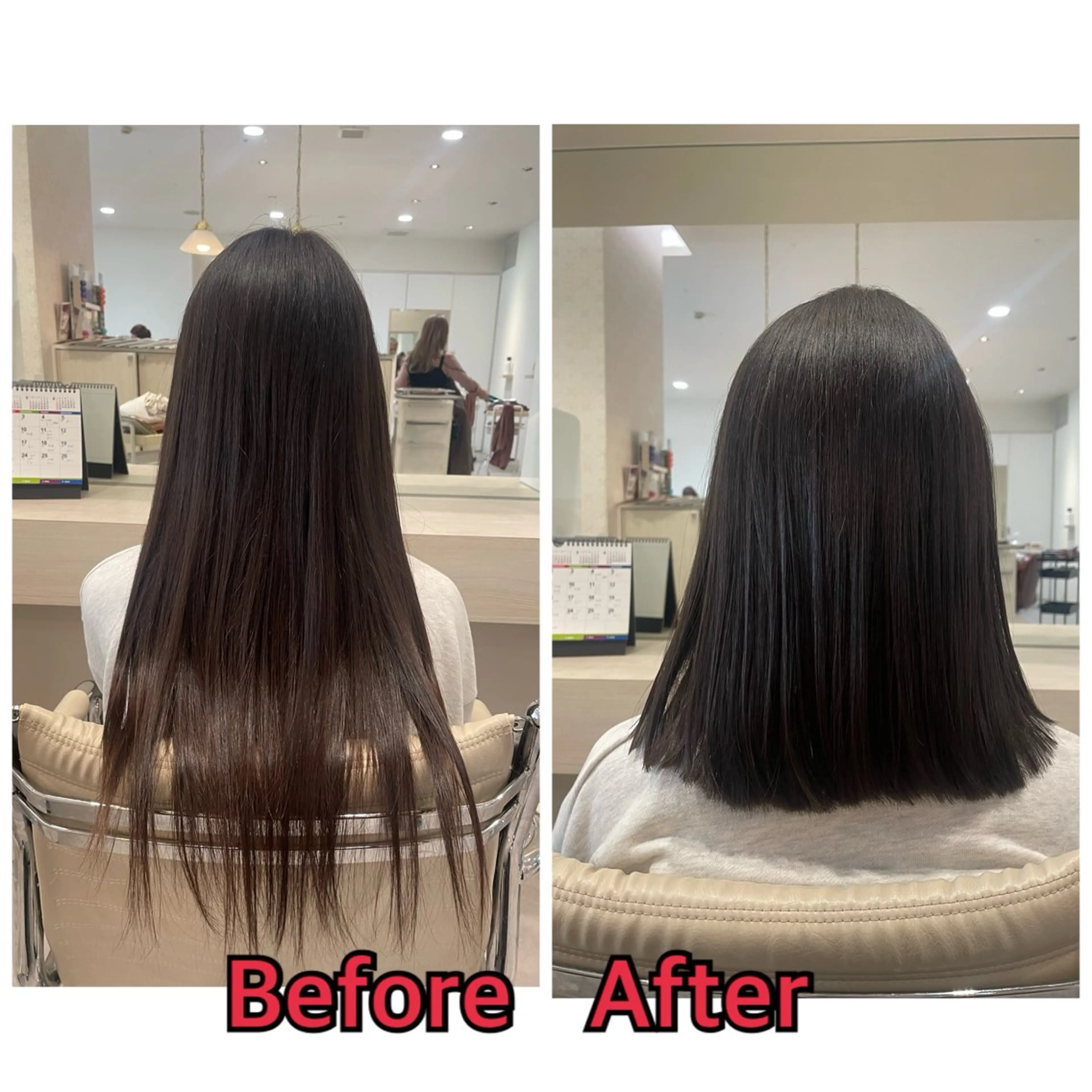 ロング 平 真亜里のヘアスタイル