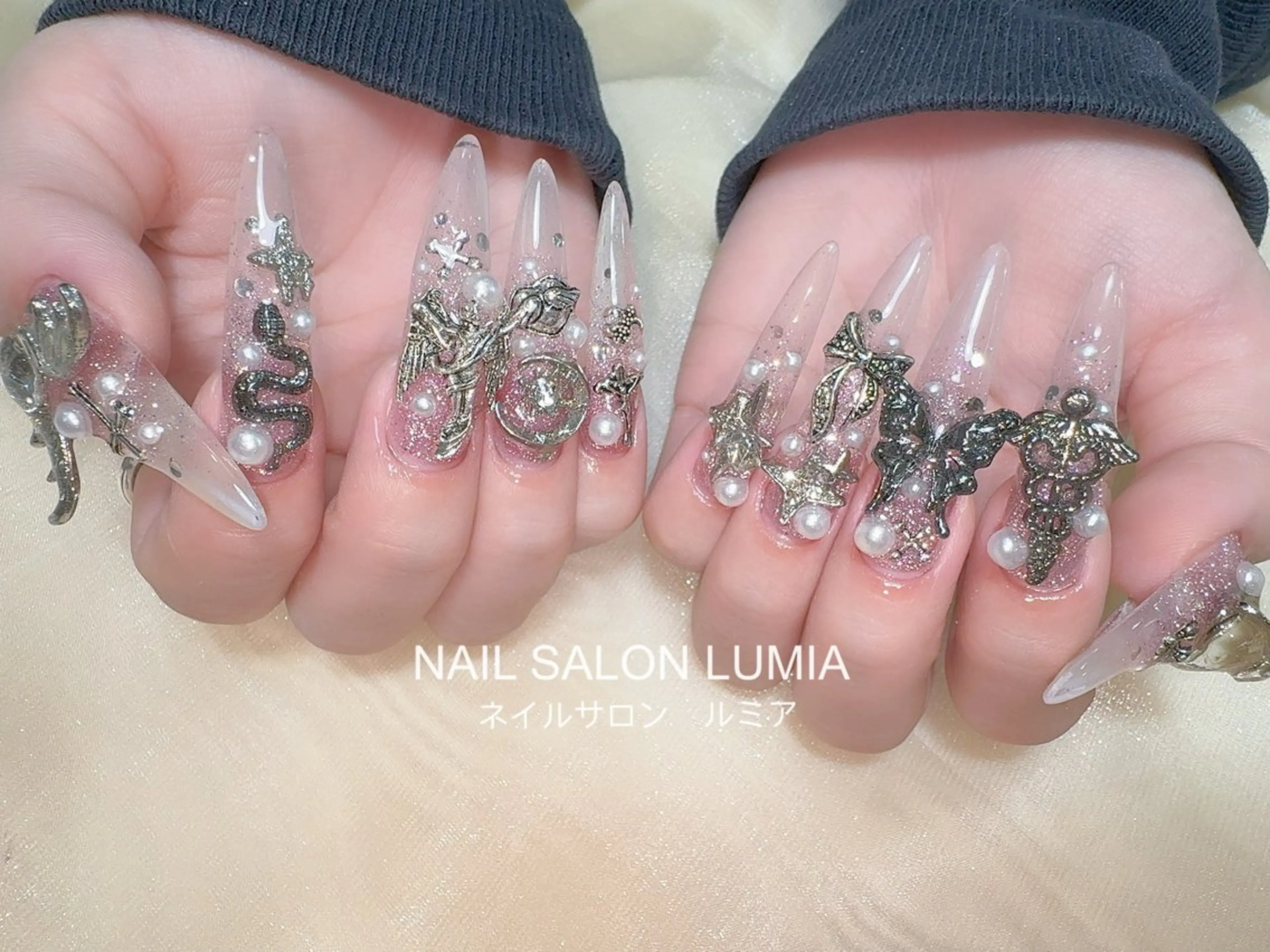 ネイル ハンドネイル ネイルサロン ルミア Lumia 店長のネイルデザイン