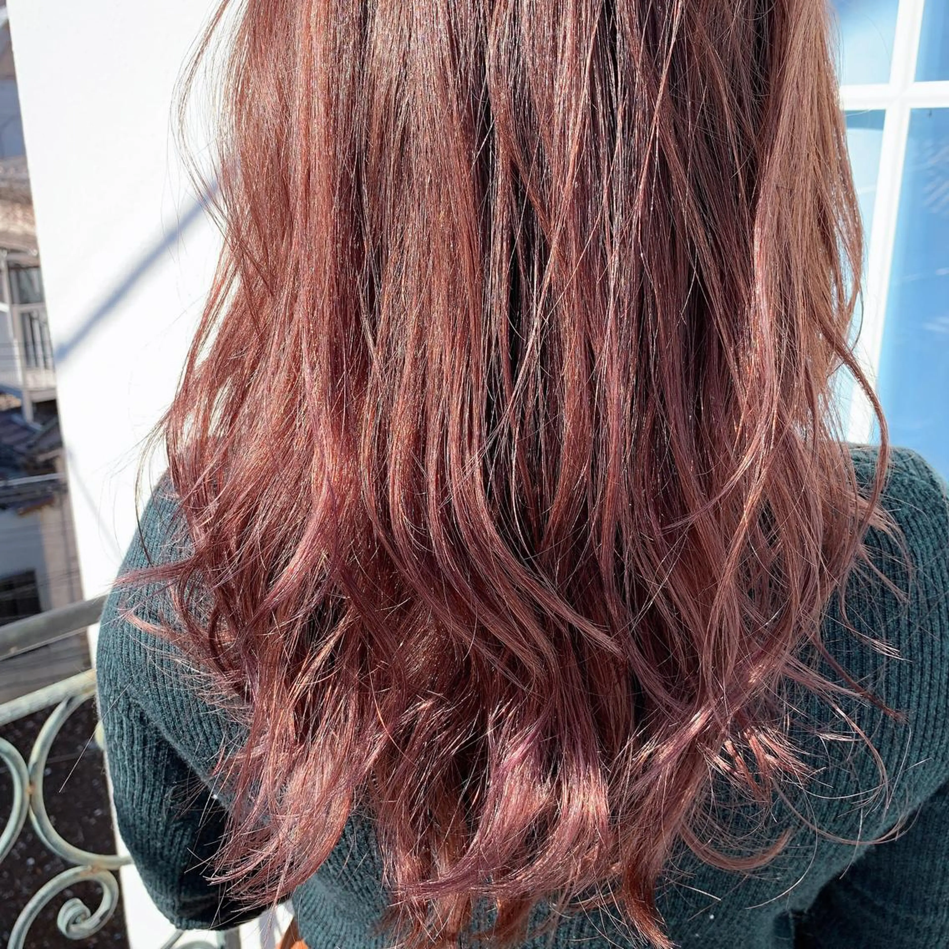 ミディアム カラー アディクシーカラー アクアカラー アッシュ バレイヤージュ ベージュカラー ヘアカラー トリートメント Lome'所属・✨ブリーチマスター✨ オクヤマヨウスケのヘアスタイル