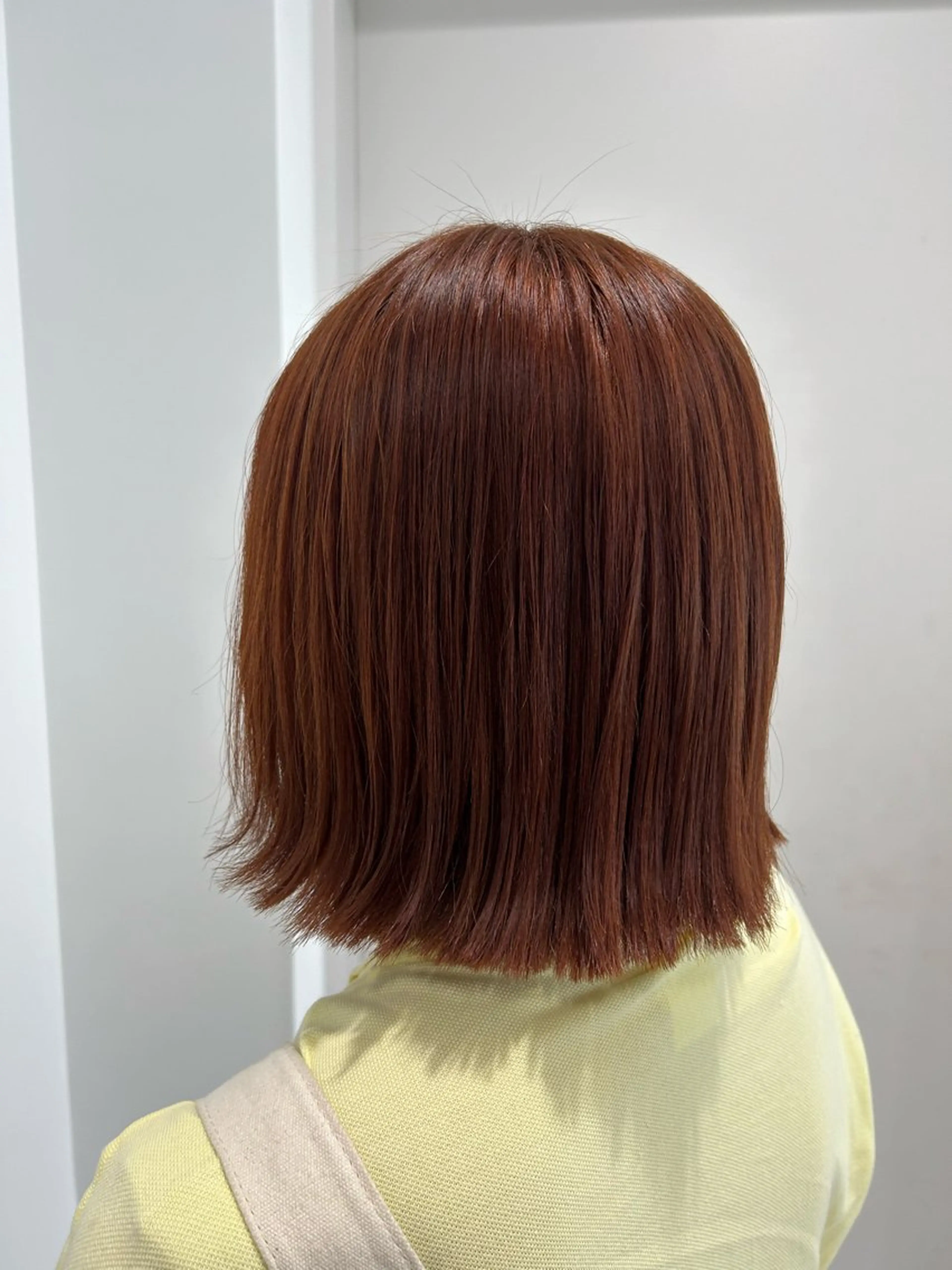 ショート カラー 愛結 暖色カラー🎀🩰のヘアスタイル