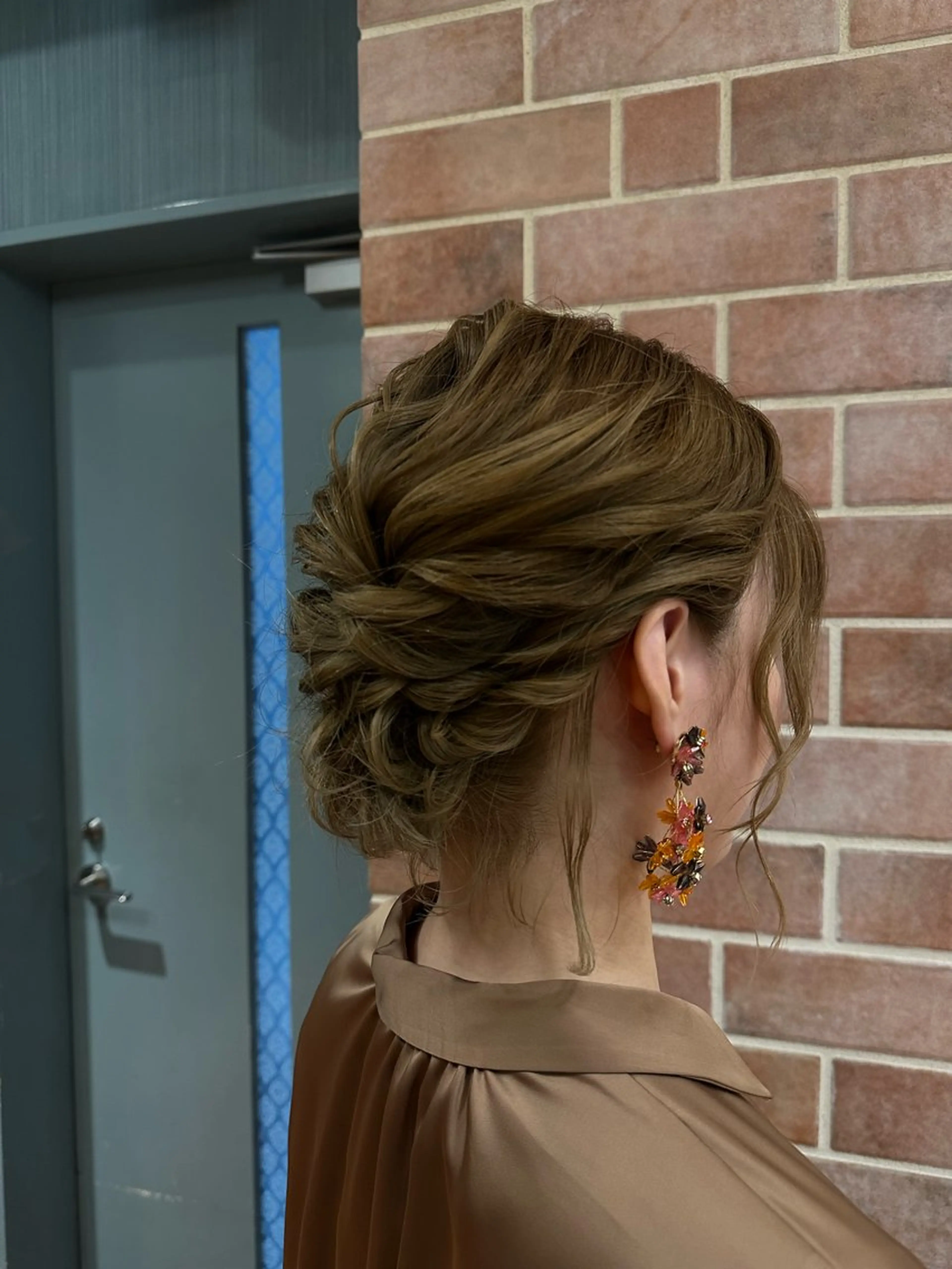 ミディアム ヘアアレンジ ヘアセット 似合わせヘアセット/ 顔まわり/maasaのヘアスタイル