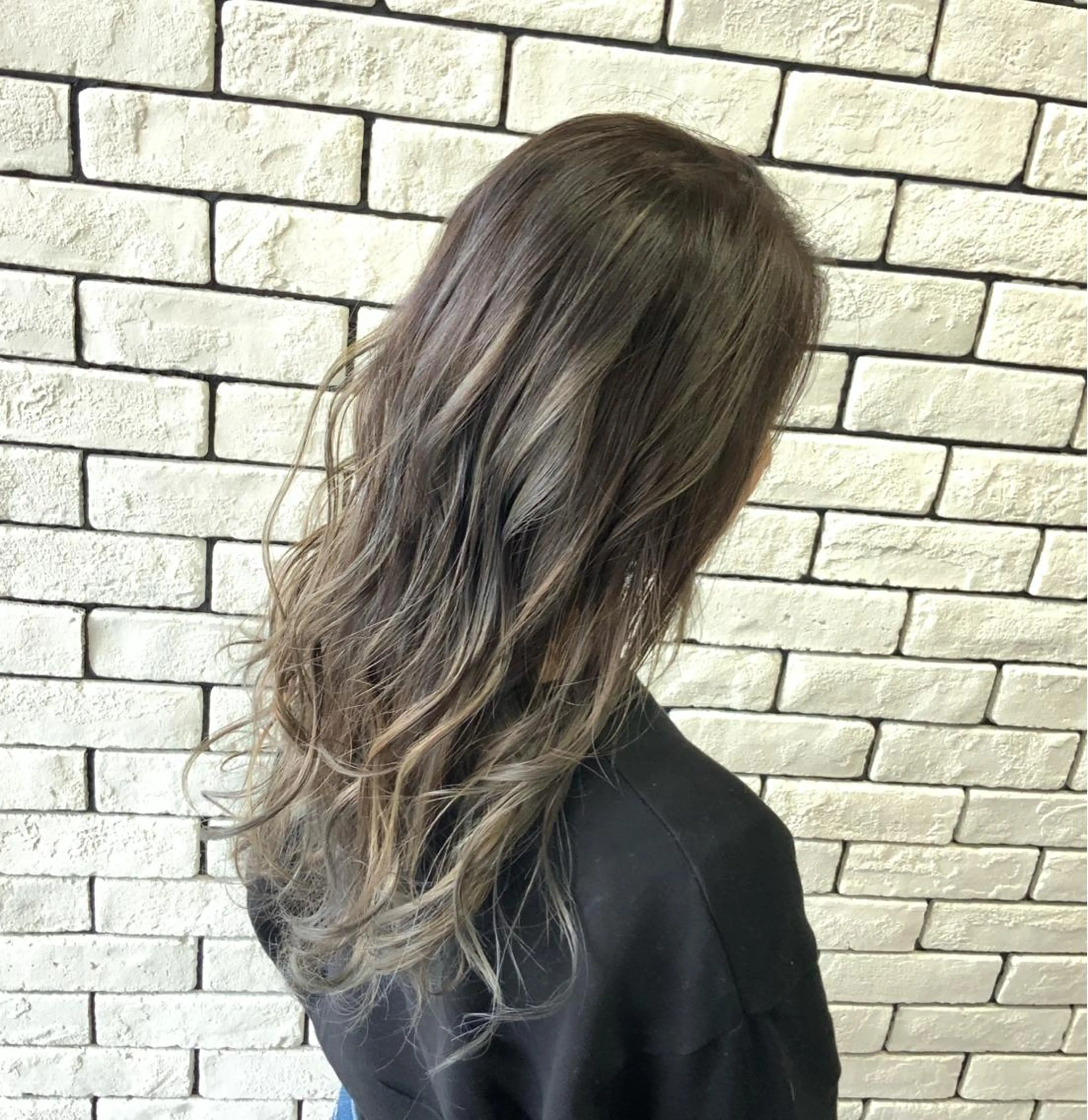 ロング ハイライト レイヤーカット 🍀favori🍀 kanekoのヘアスタイル