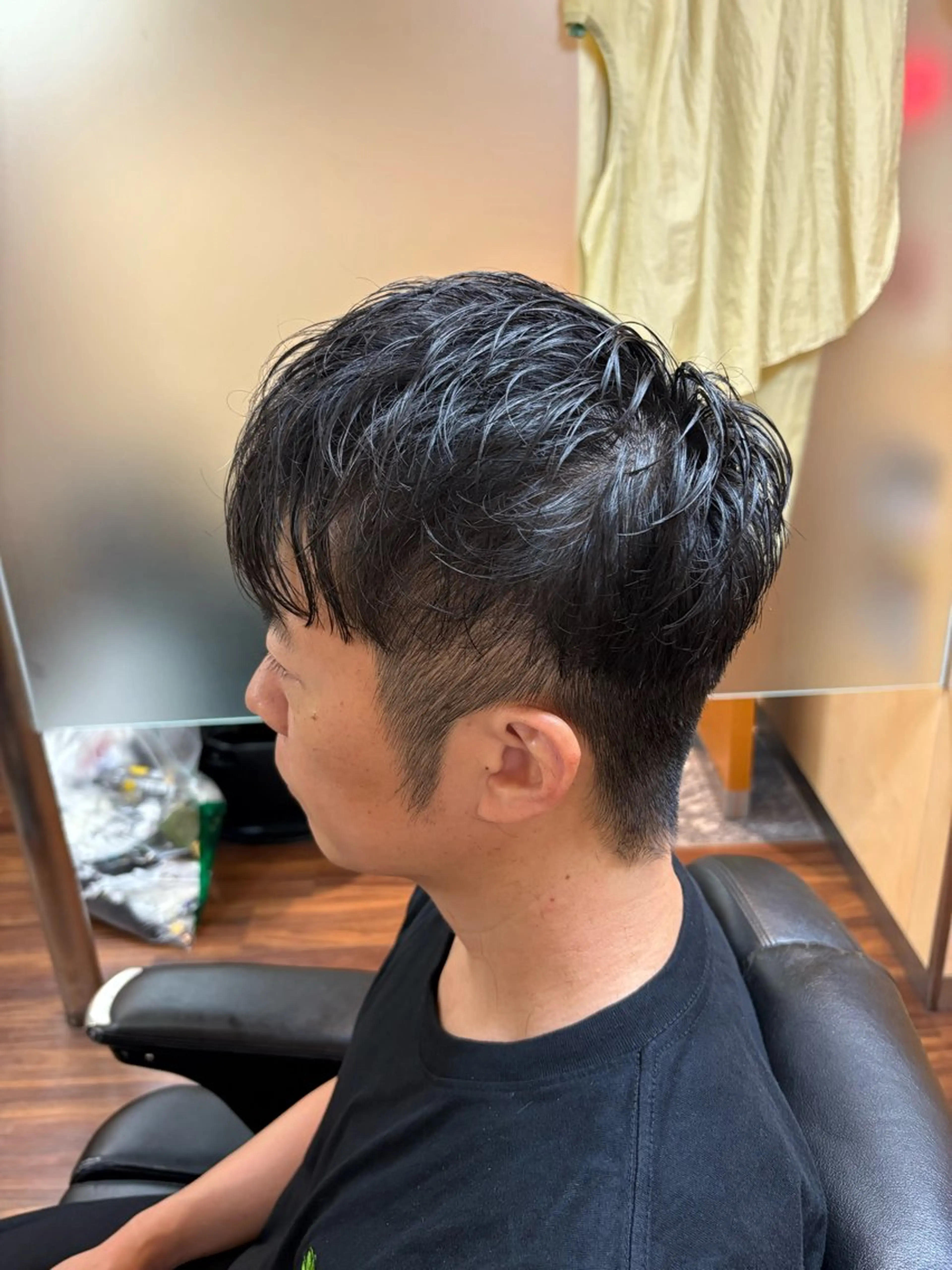 ショート メンズ マッシュ ツーブロック 刈り上げ 石原 ゆきののヘアスタイル